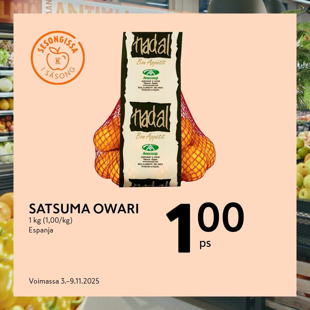 K-market tarjoukset - 03.11.2025 - 09.11.2025. Sivu 4