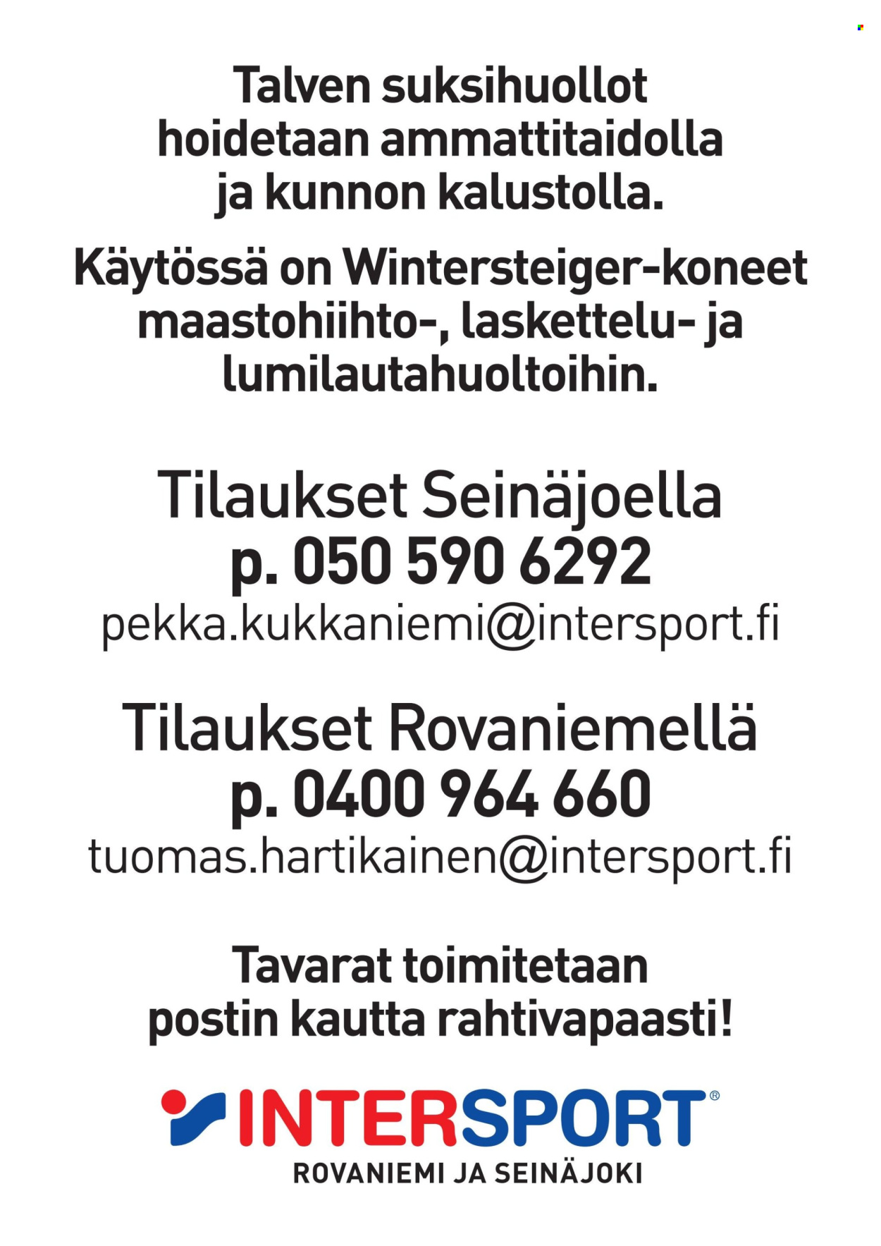 Intersport tarjoukset. Sivu 5
