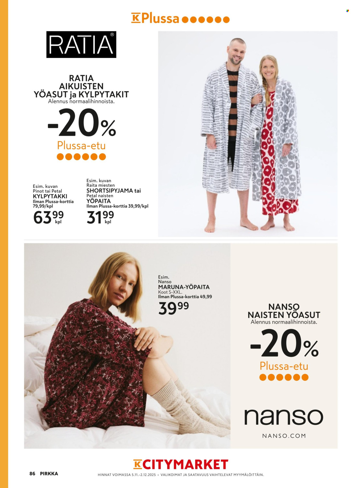K-citymarket tarjoukset - 05.11.2025 - 02.12.2025. Sivu 85