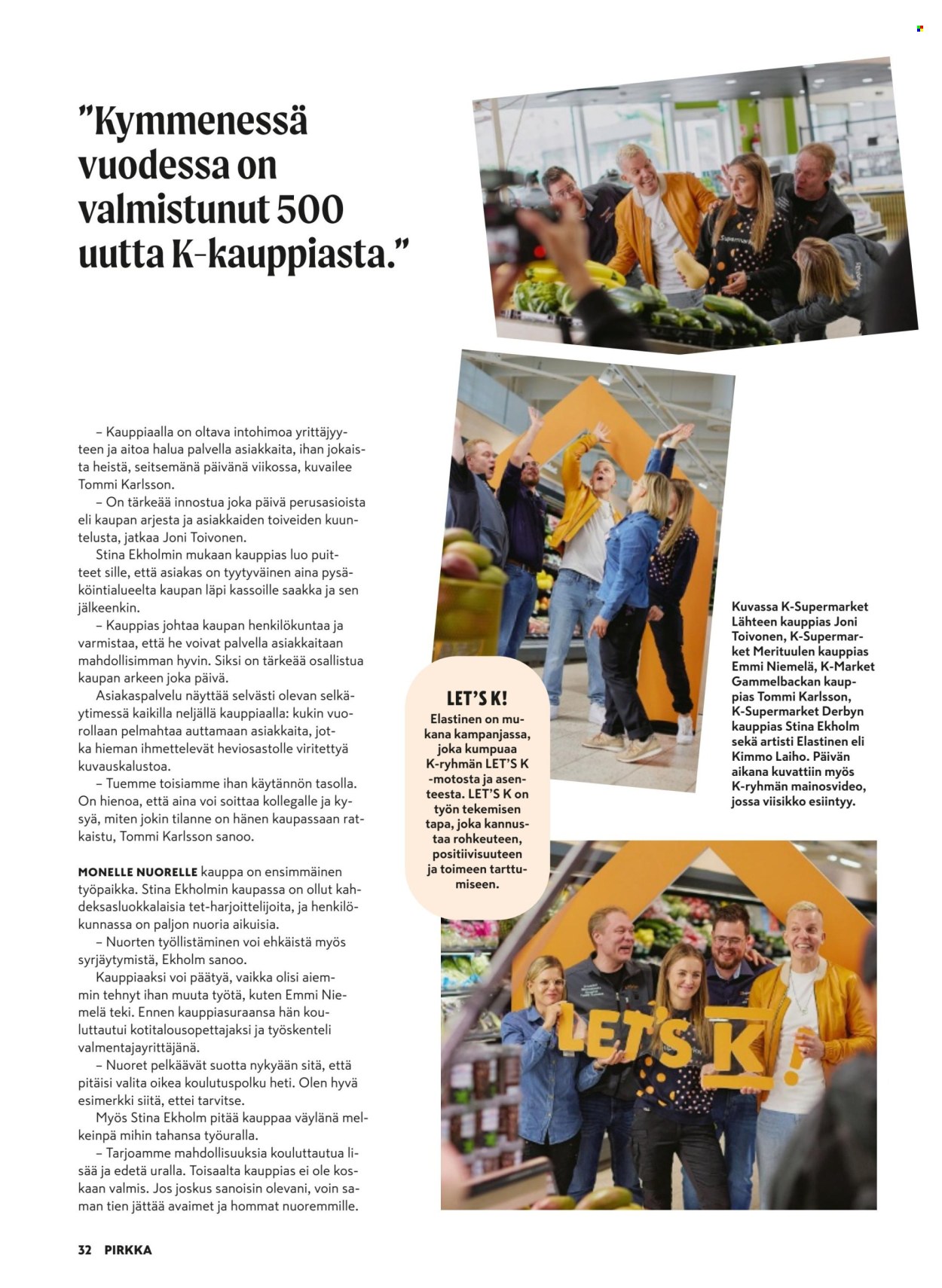 K-market tarjoukset - 05.11.2025 - 02.12.2025. Sivu 32
