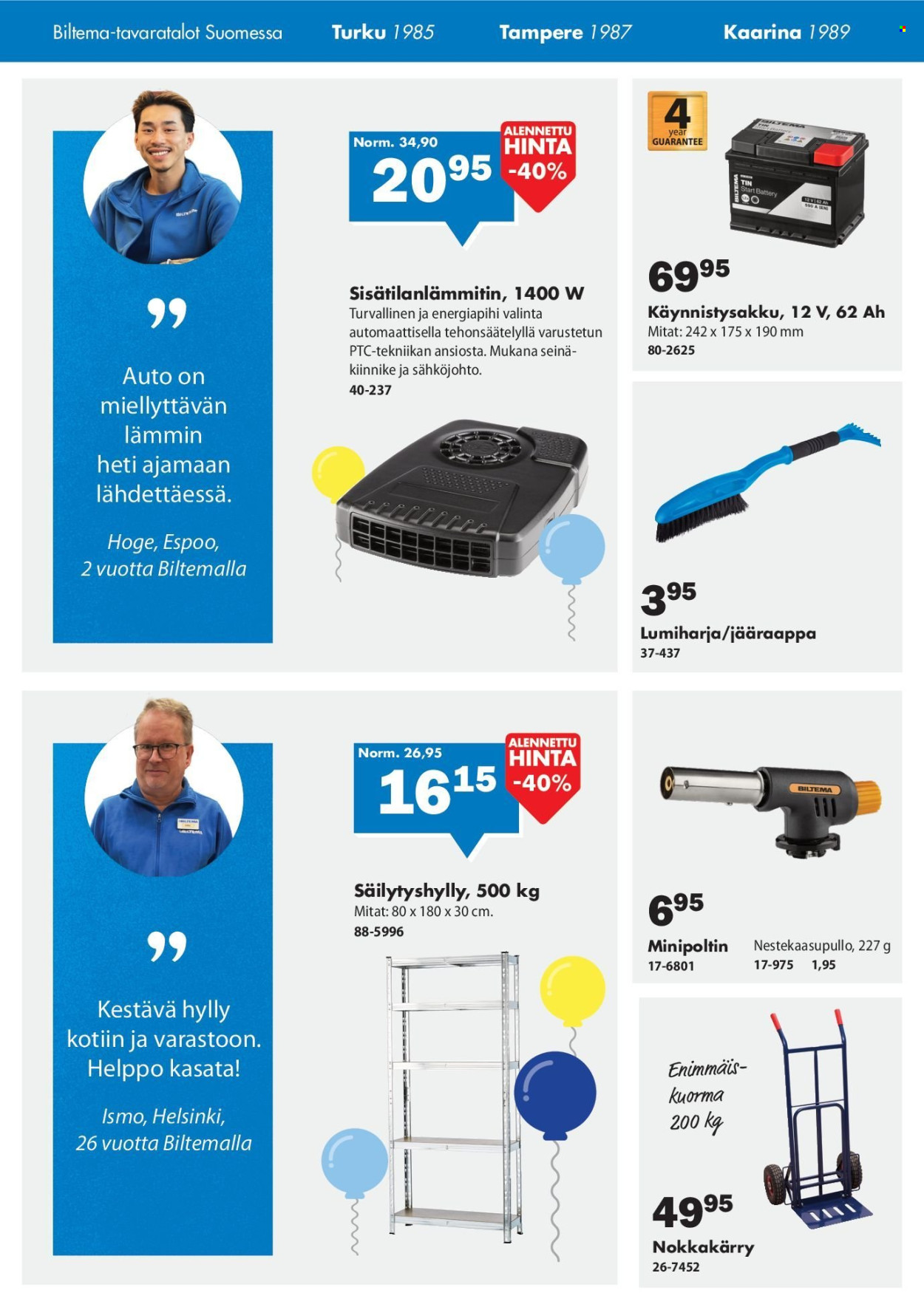 Biltema tarjoukset - 05.11.2025 - 16.11.2025. Sivu 4