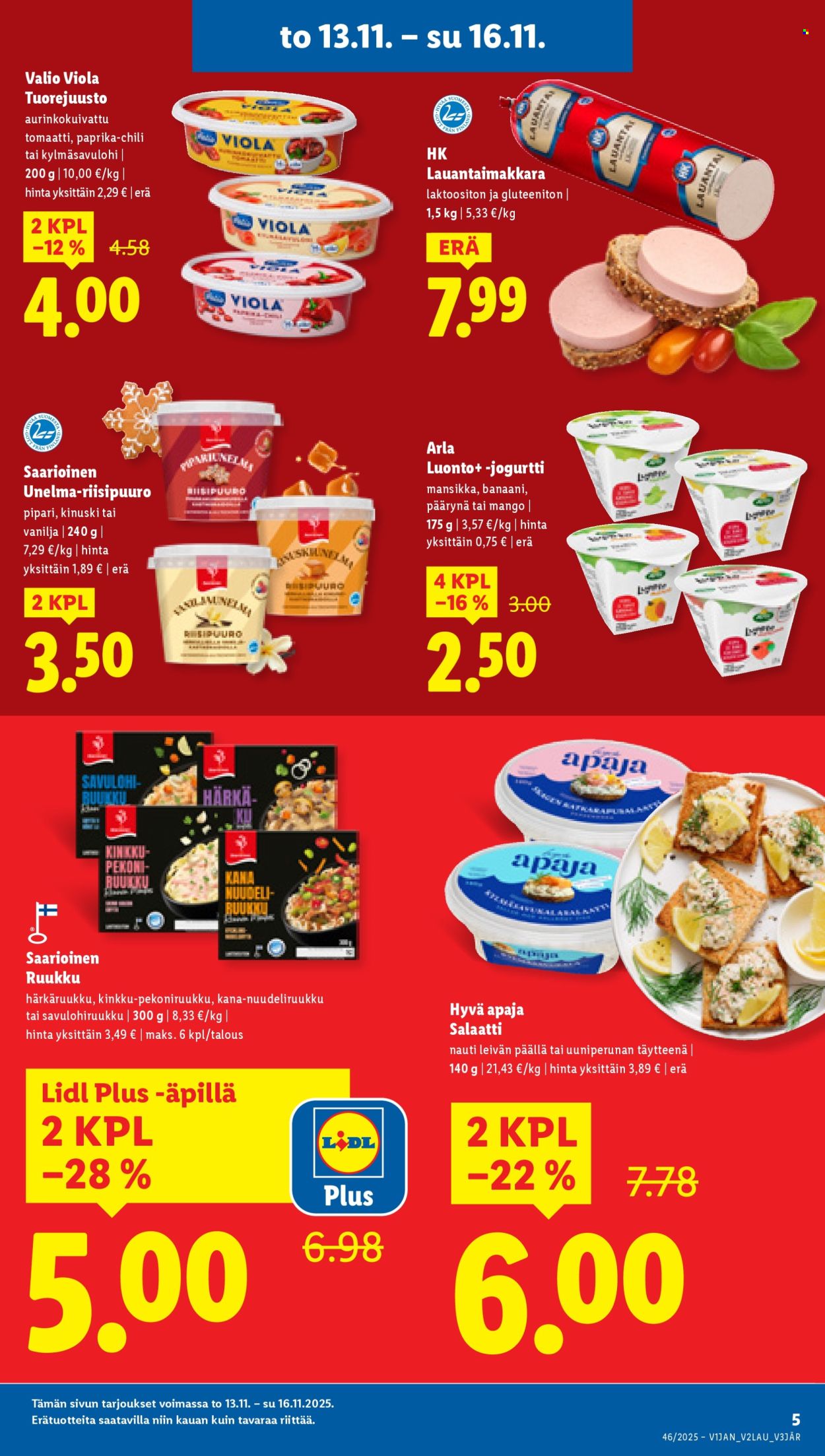Lidl tarjoukset - 13.11.2025 - 19.11.2025. Sivu 7