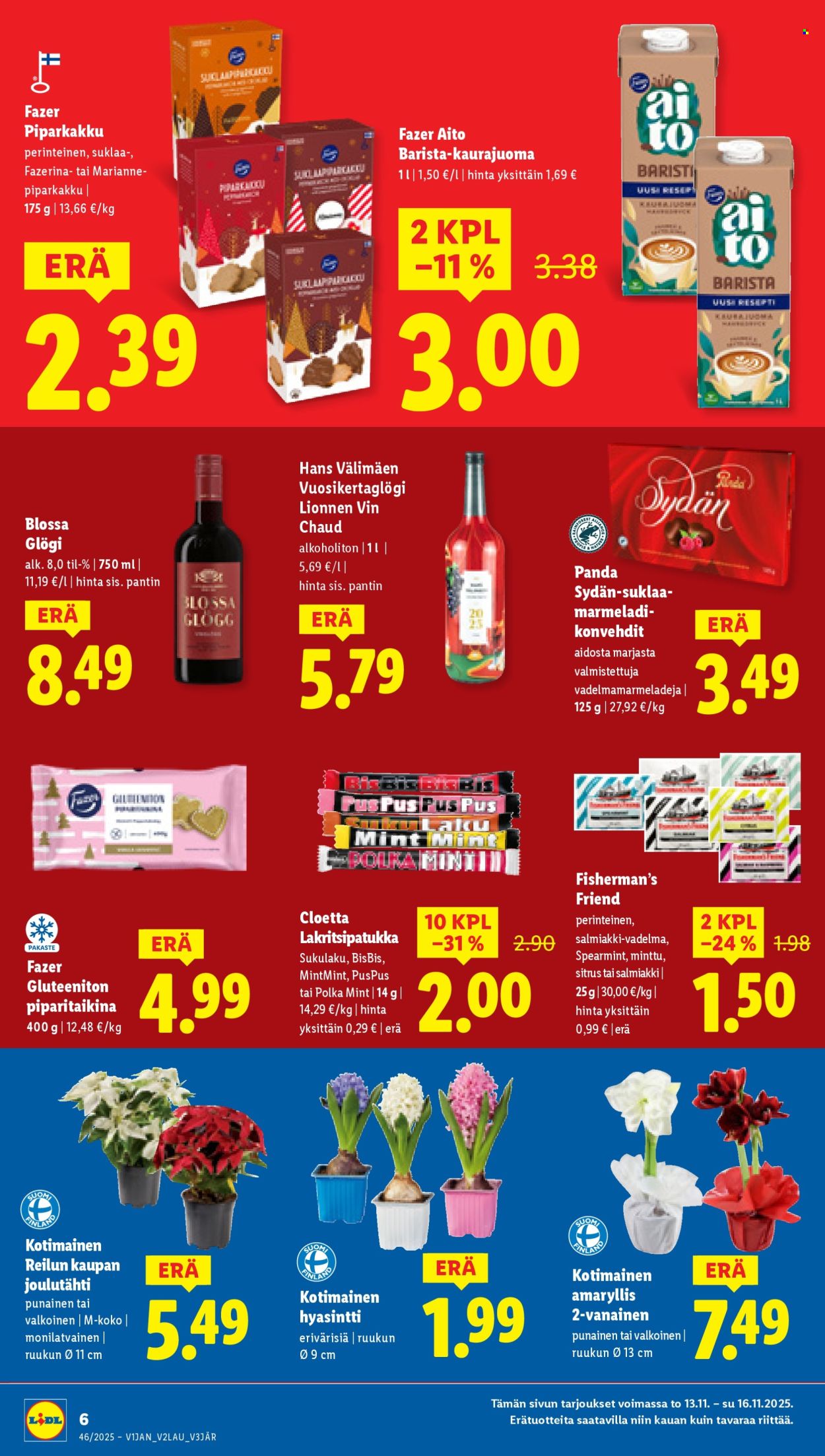 Lidl tarjoukset - 13.11.2025 - 19.11.2025. Sivu 8