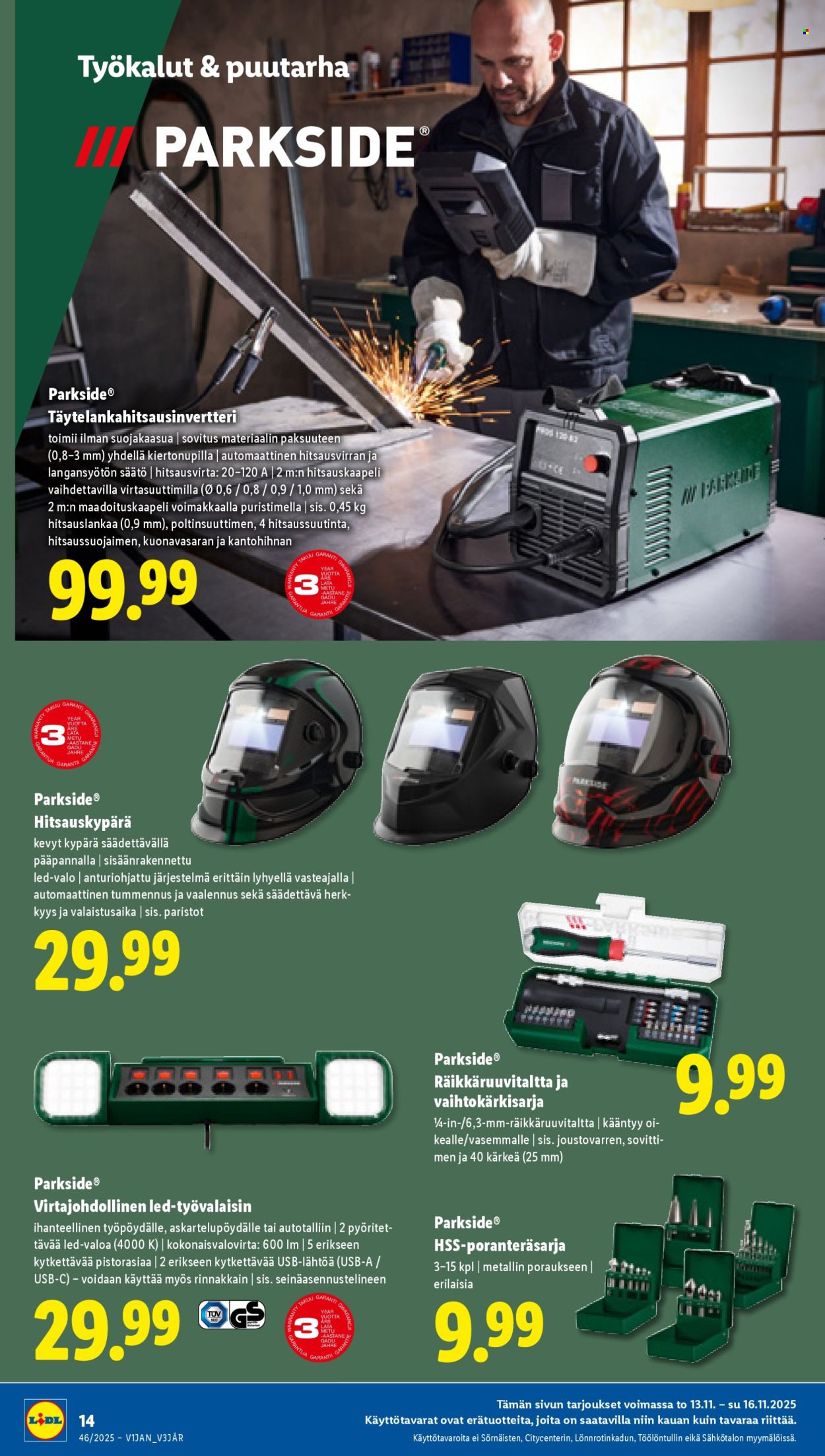 Lidl tarjoukset - 13.11.2025 - 19.11.2025. Sivu 16