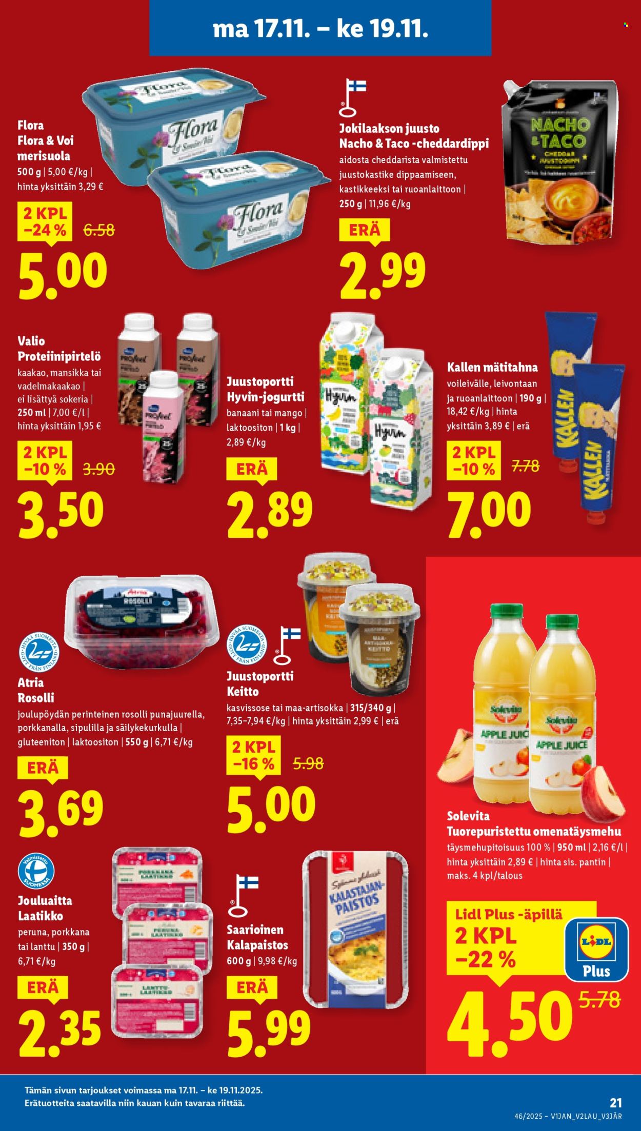 Lidl tarjoukset - 13.11.2025 - 19.11.2025. Sivu 25