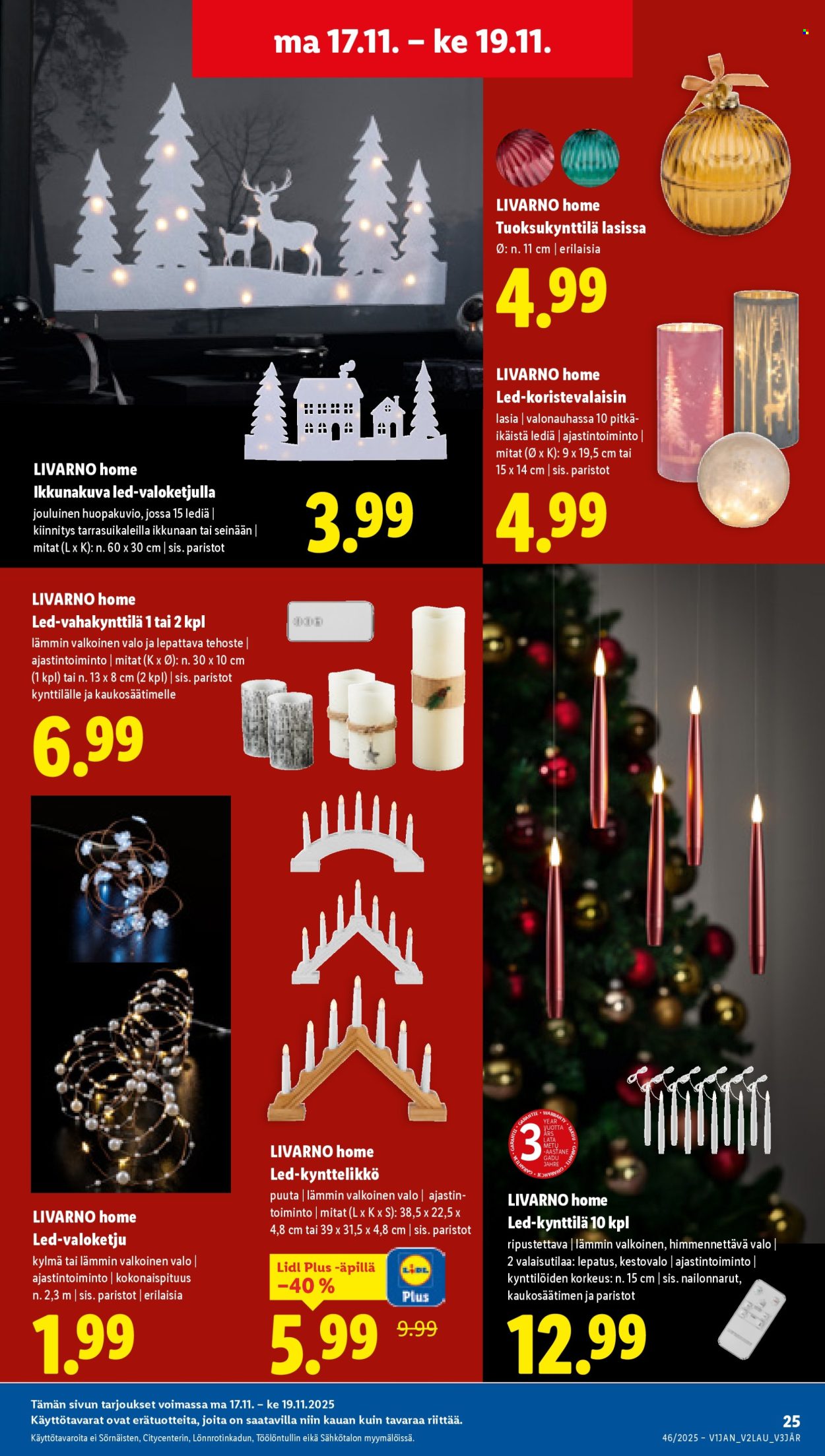 Lidl tarjoukset - 13.11.2025 - 19.11.2025. Sivu 29