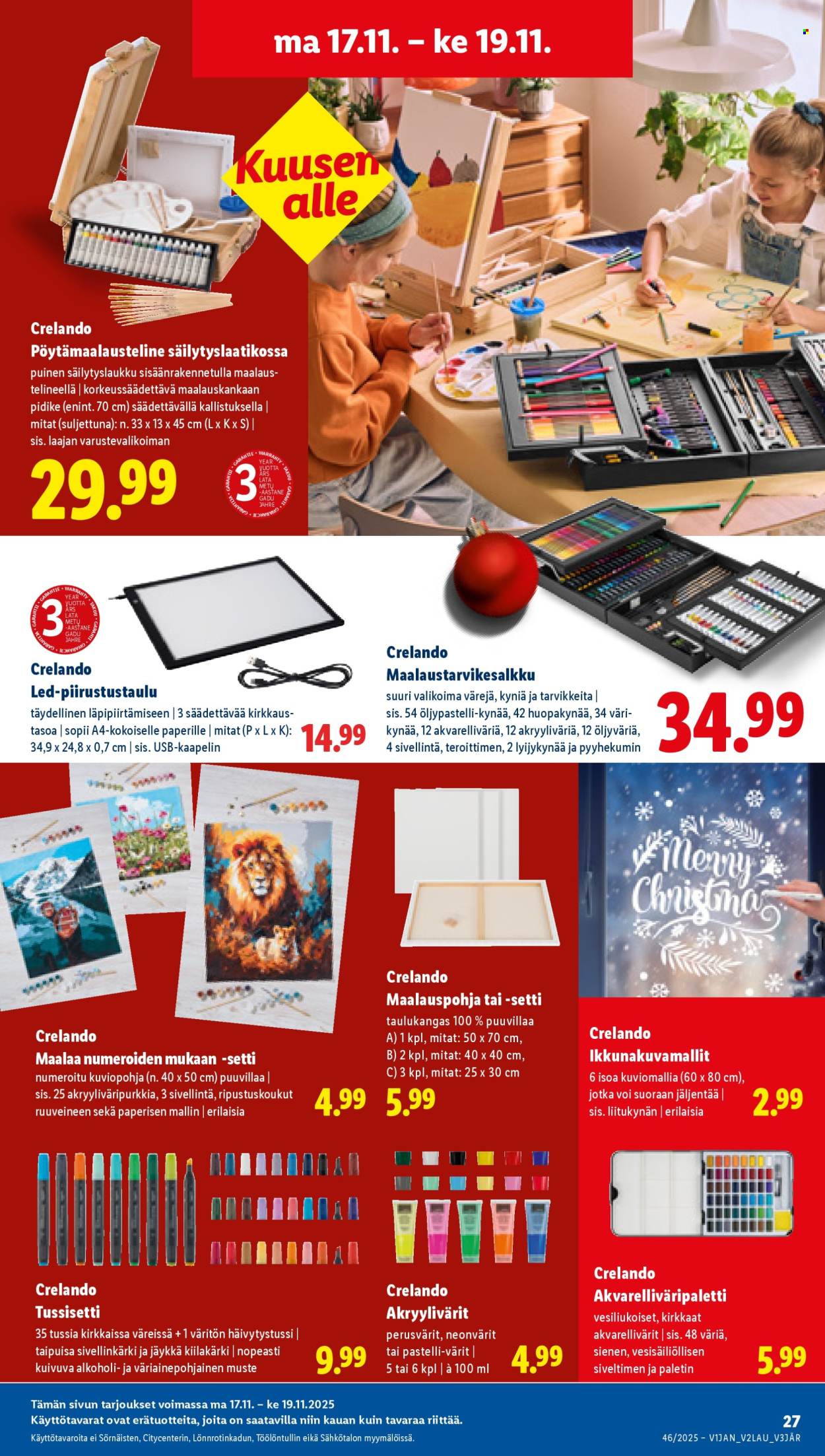 Lidl tarjoukset - 13.11.2025 - 19.11.2025. Sivu 31