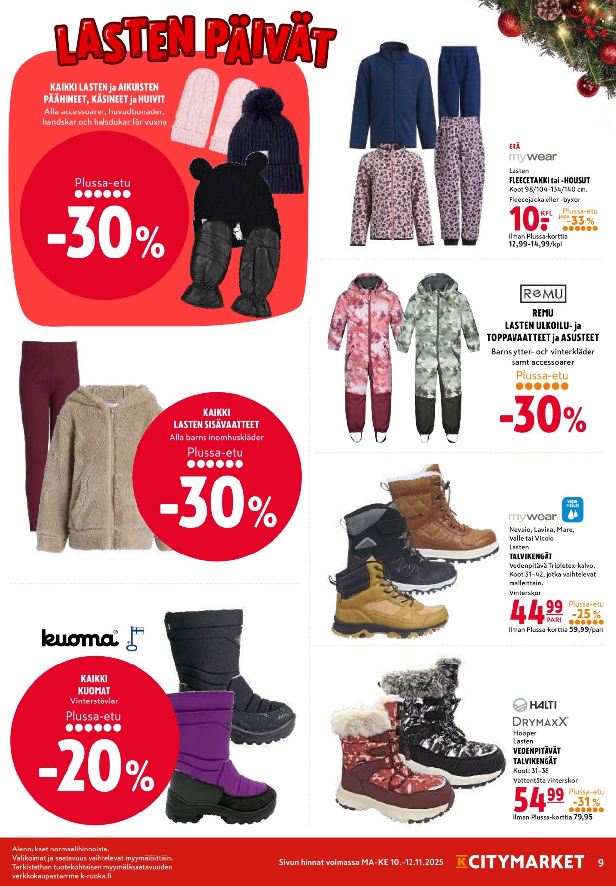 K-citymarket tarjoukset - 10.11.2025 - 12.11.2025. Sivu 9