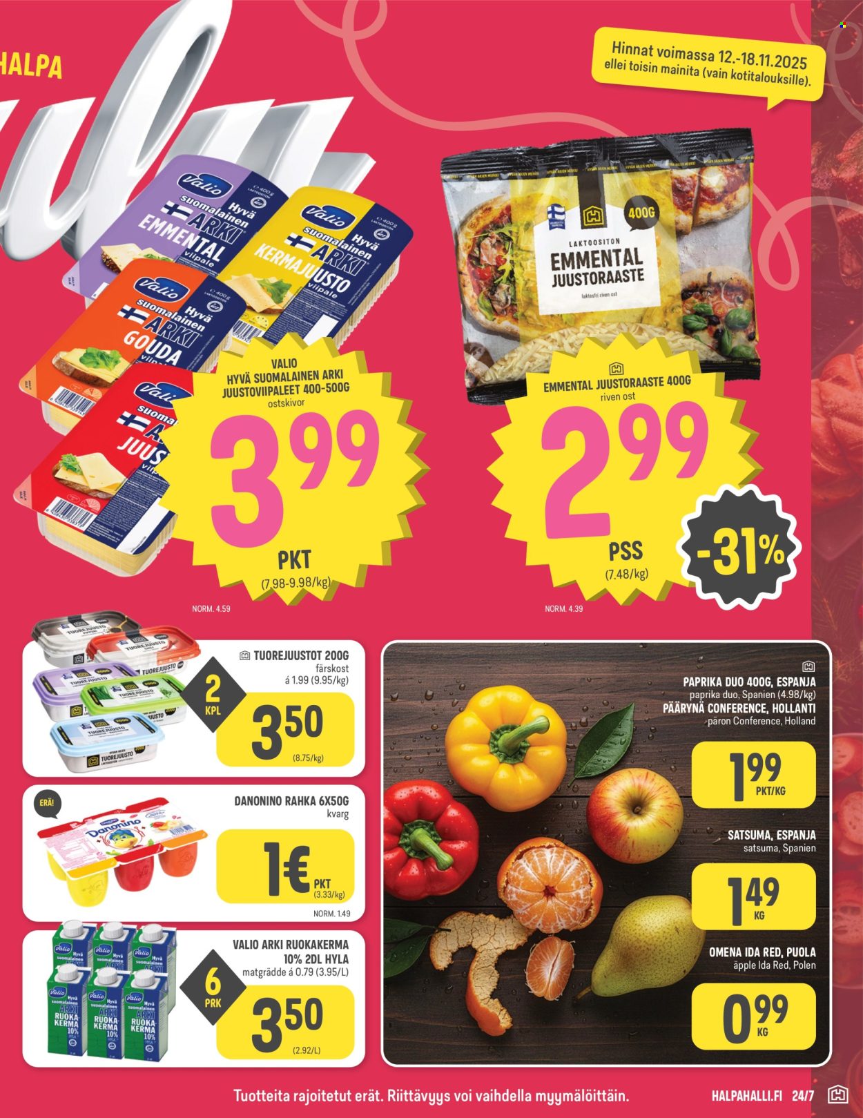 HalpaHalli tarjoukset - 12.11.2025 - 18.11.2025. Sivu 3