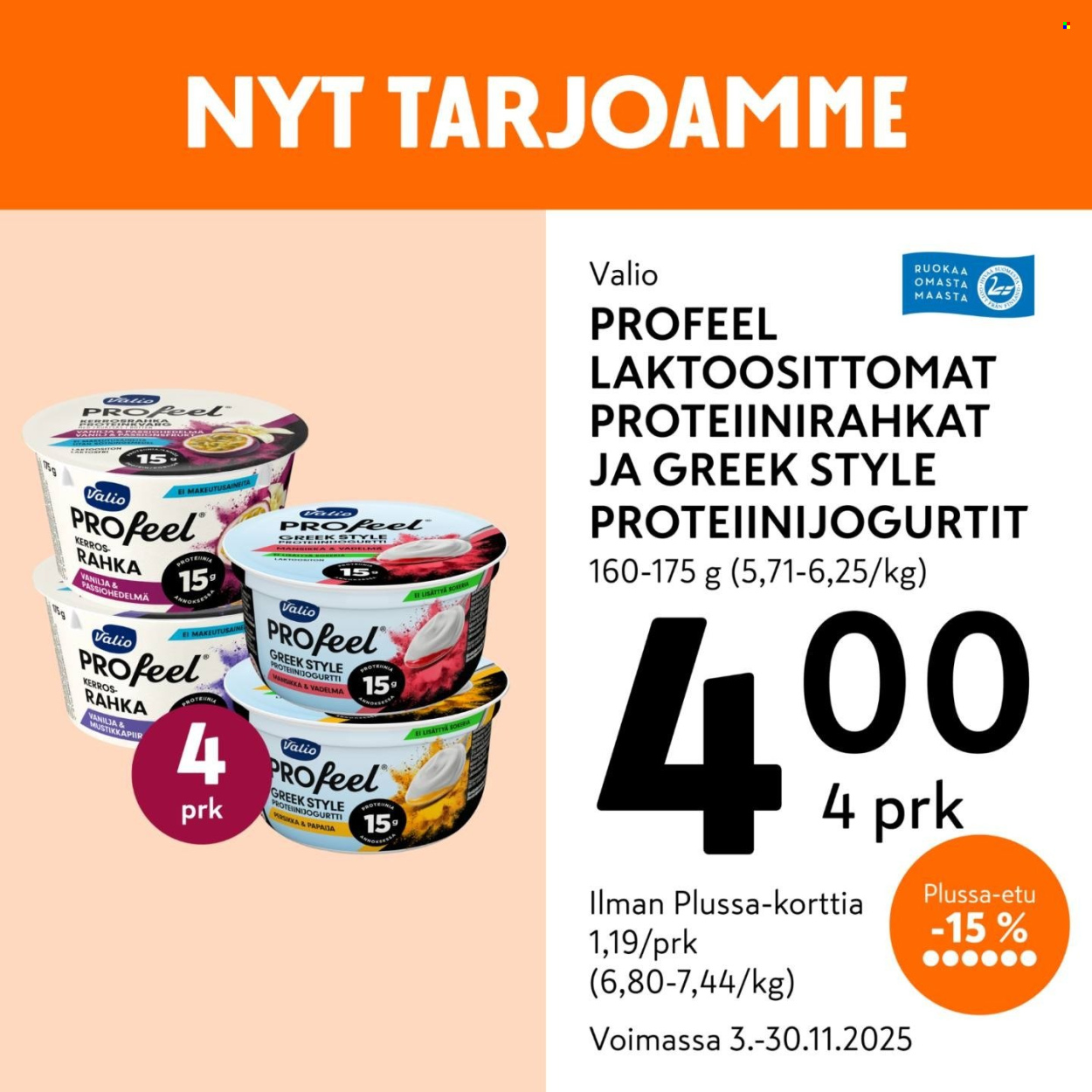 K-market tarjoukset - 03.11.2025 - 30.11.2025. Sivu 3