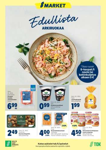 S-market tarjoukset  - 12.11.2025 - 16.11.2025.