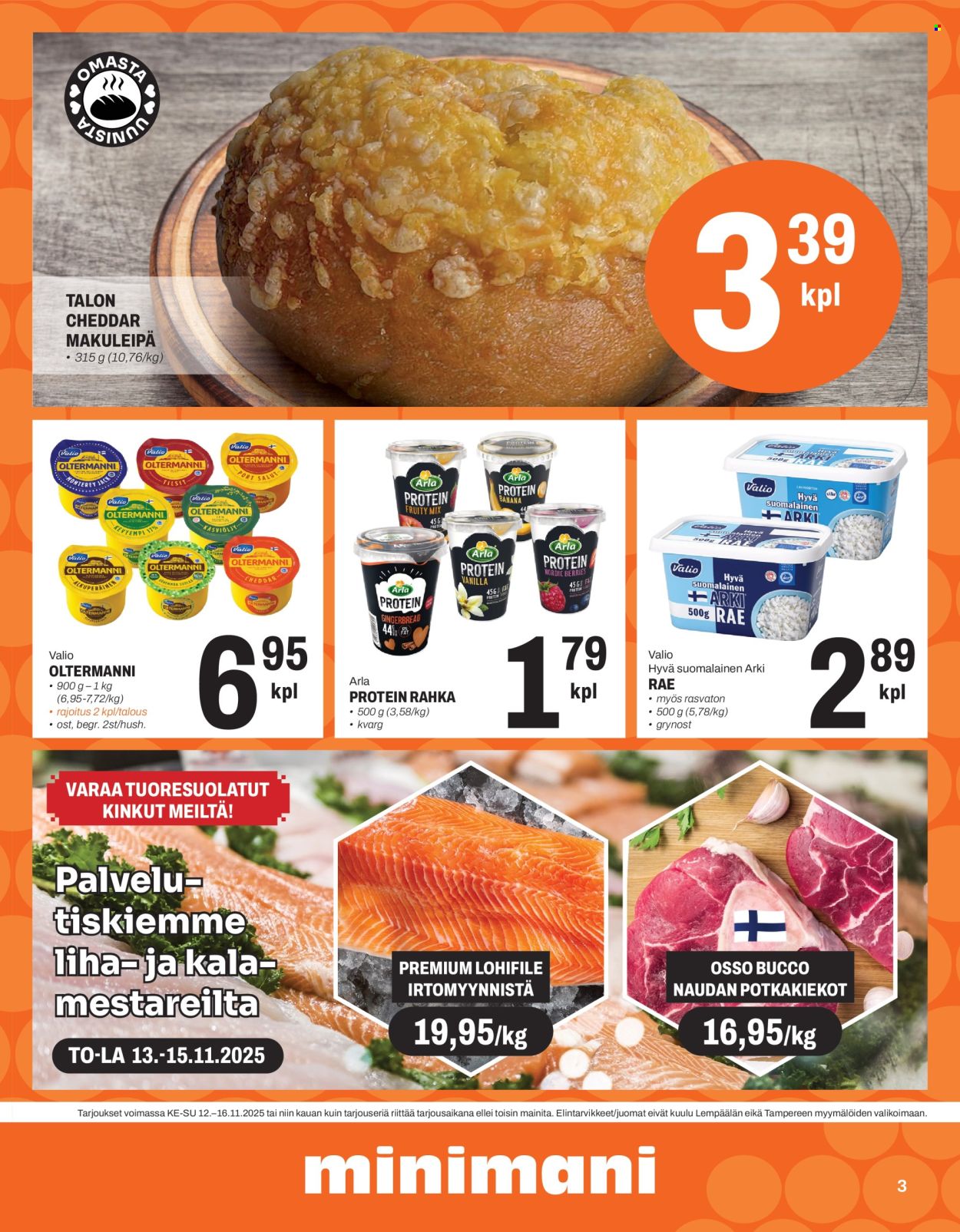 Minimani tarjoukset - 12.11.2025 - 16.11.2025. Sivu 3