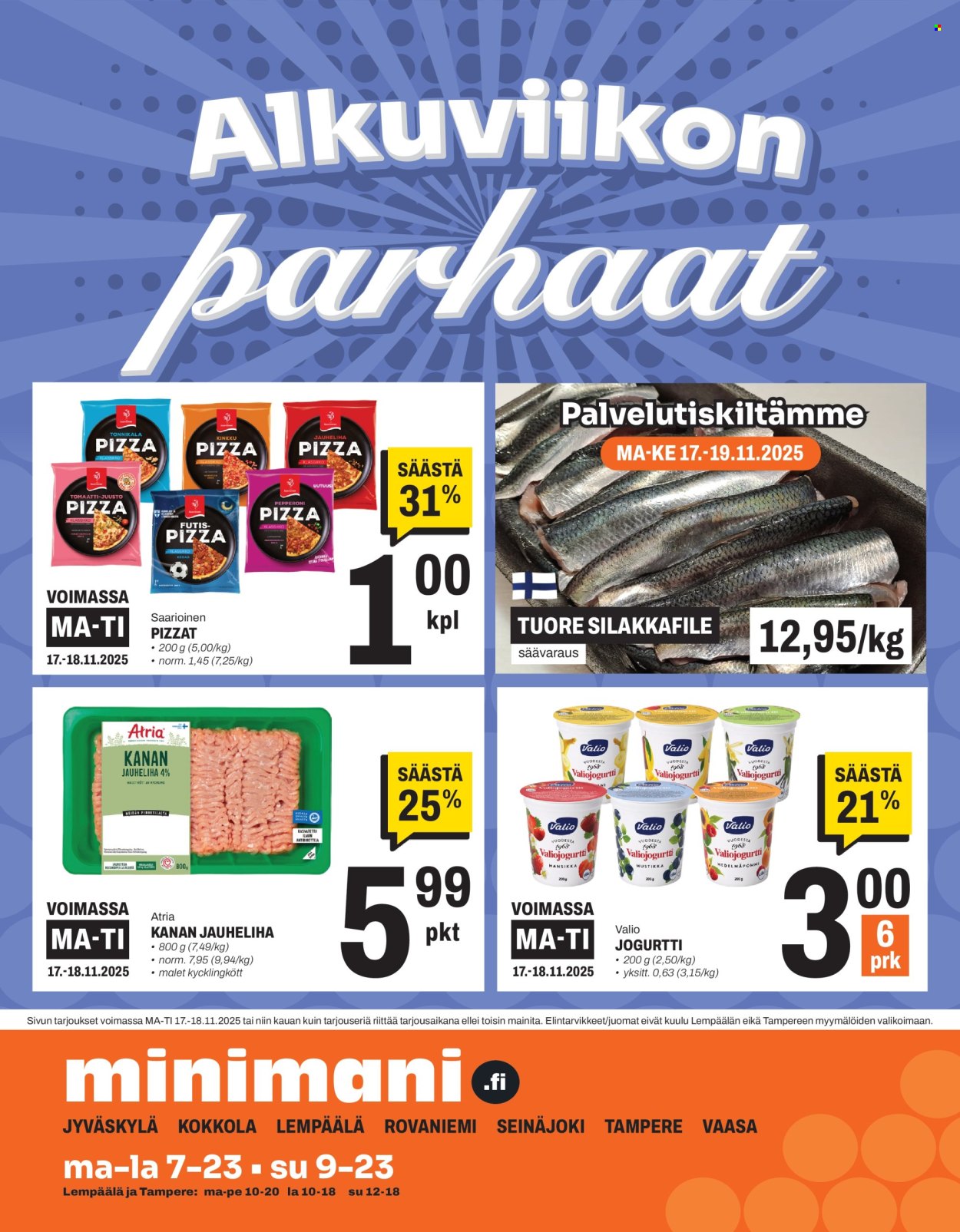 Minimani tarjoukset - 12.11.2025 - 16.11.2025. Sivu 16