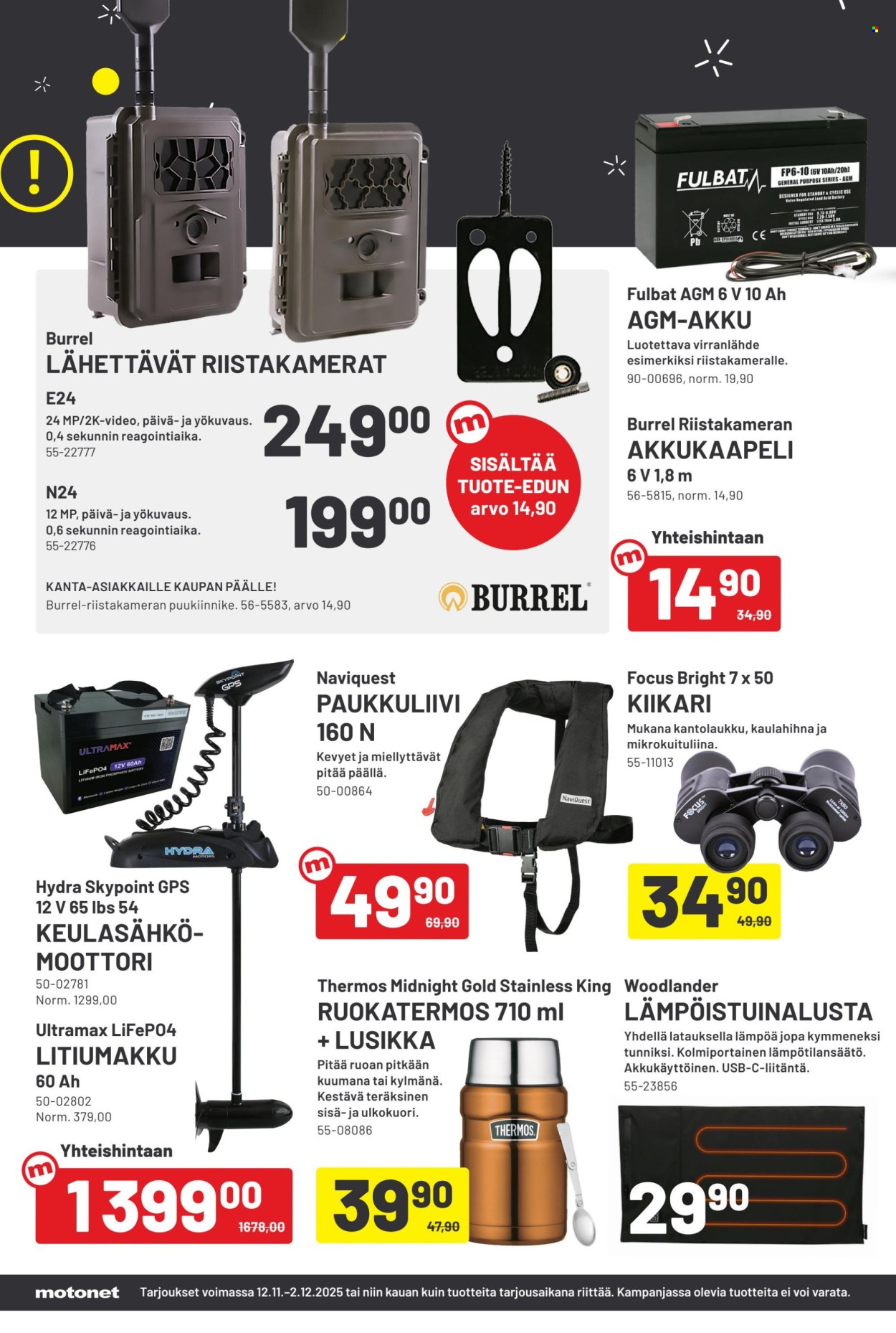 Motonet tarjoukset - 12.11.2025 - 02.12.2025. Sivu 6