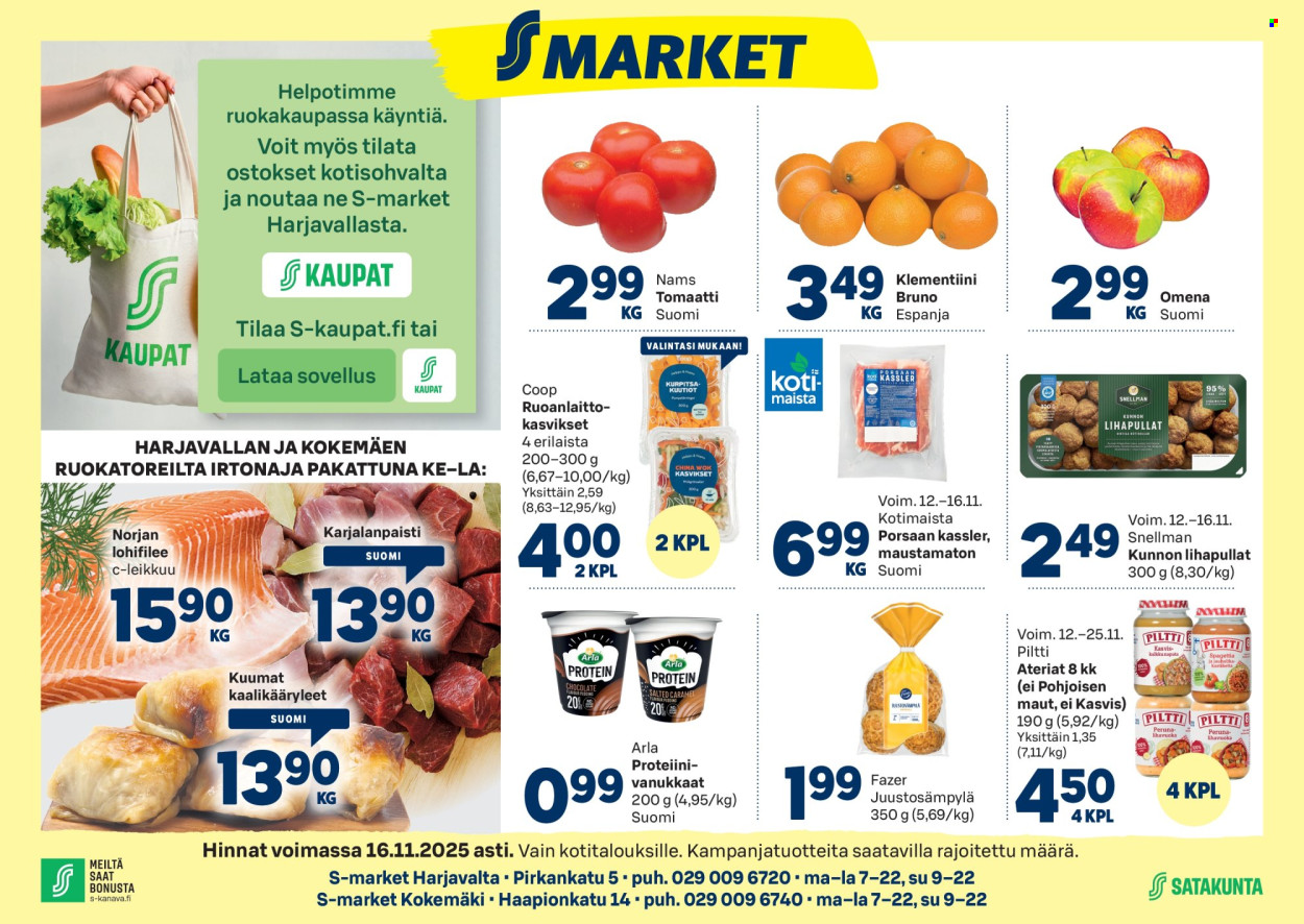 S-market tarjoukset - 12.11.2025 - 16.11.2025. Sivu 1