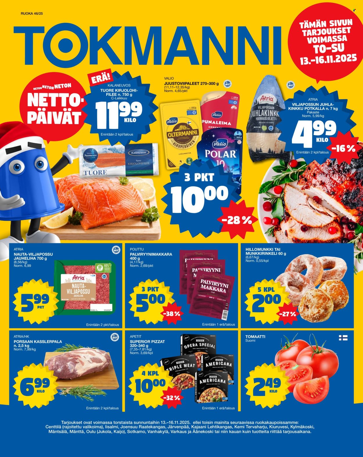 Tokmanni tarjoukset - 13.11.2025 - 16.11.2025. Sivu 1