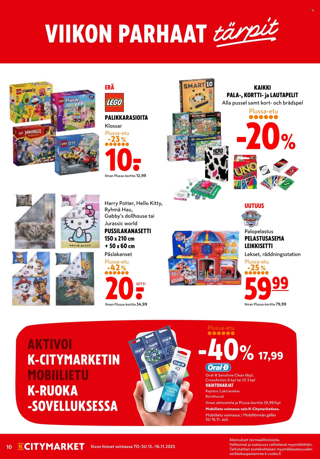 K-citymarket tarjoukset - 13.11.2025 - 16.11.2025. Sivu 10