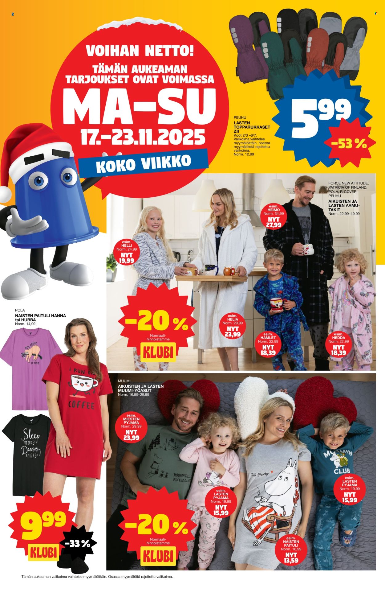 Tokmanni tarjoukset - 17.11.2025 - 23.11.2025. Sivu 2