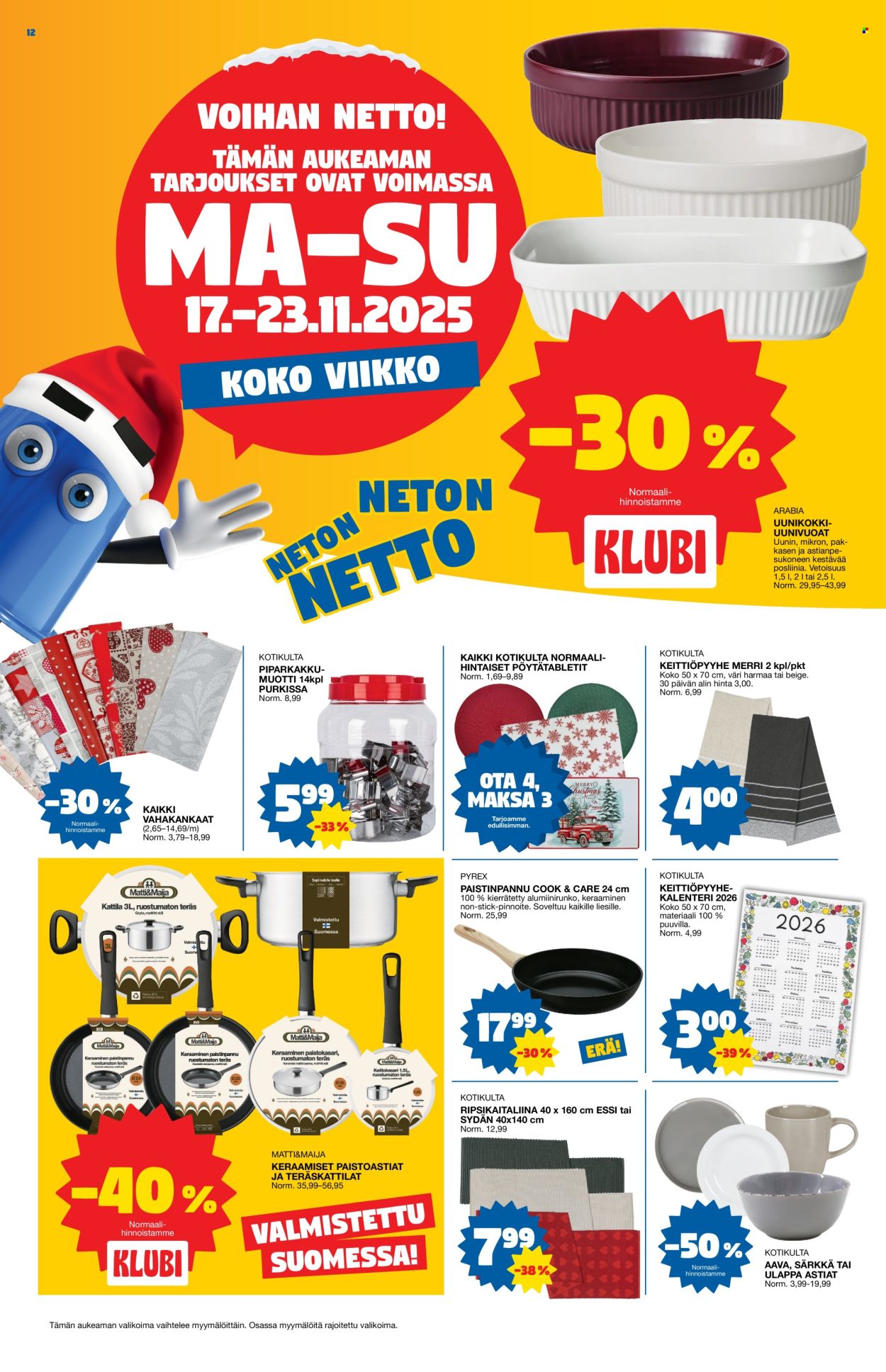 Tokmanni tarjoukset - 17.11.2025 - 23.11.2025. Sivu 12