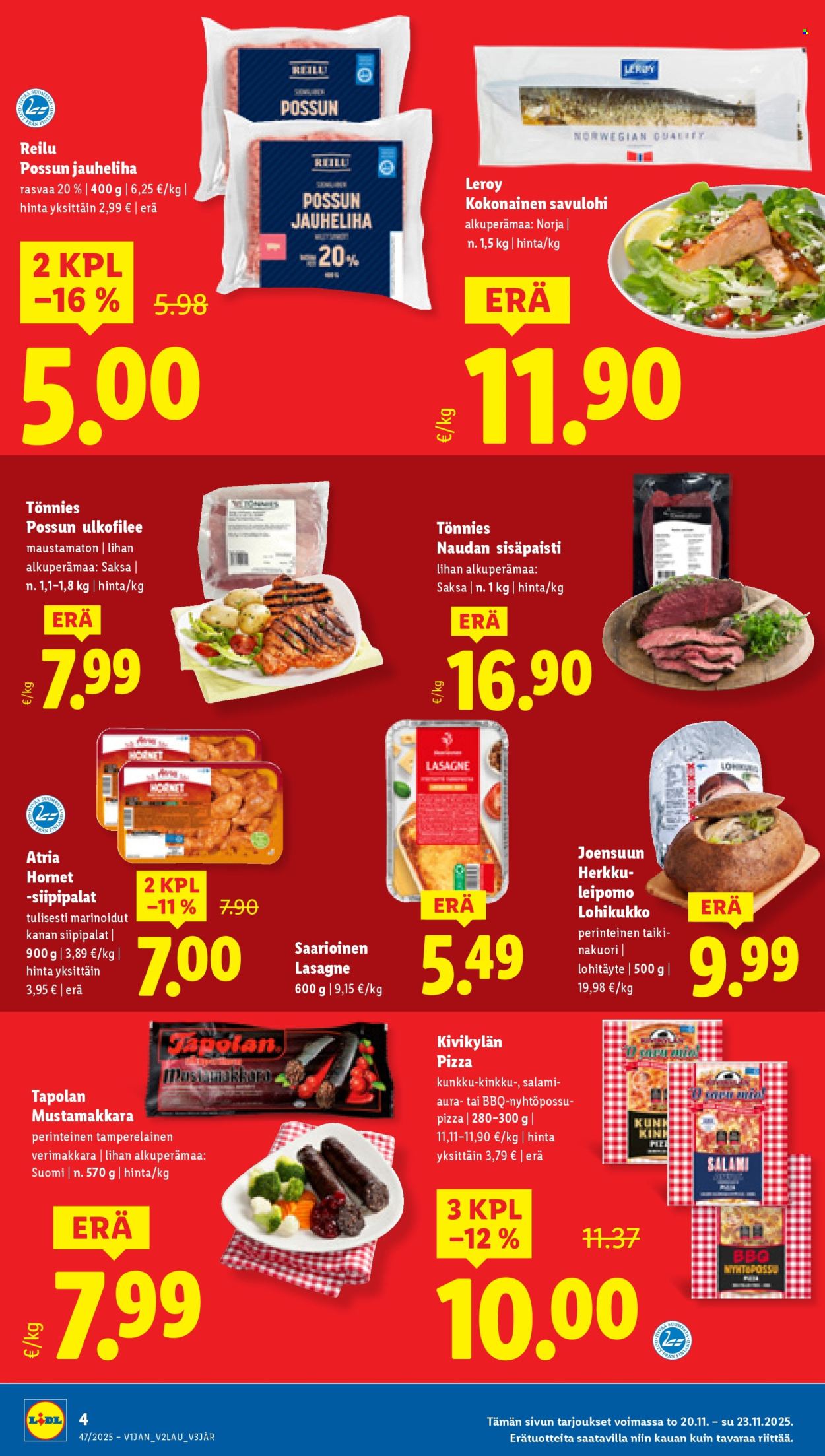 Lidl tarjoukset - 20.11.2025 - 26.11.2025. Sivu 4