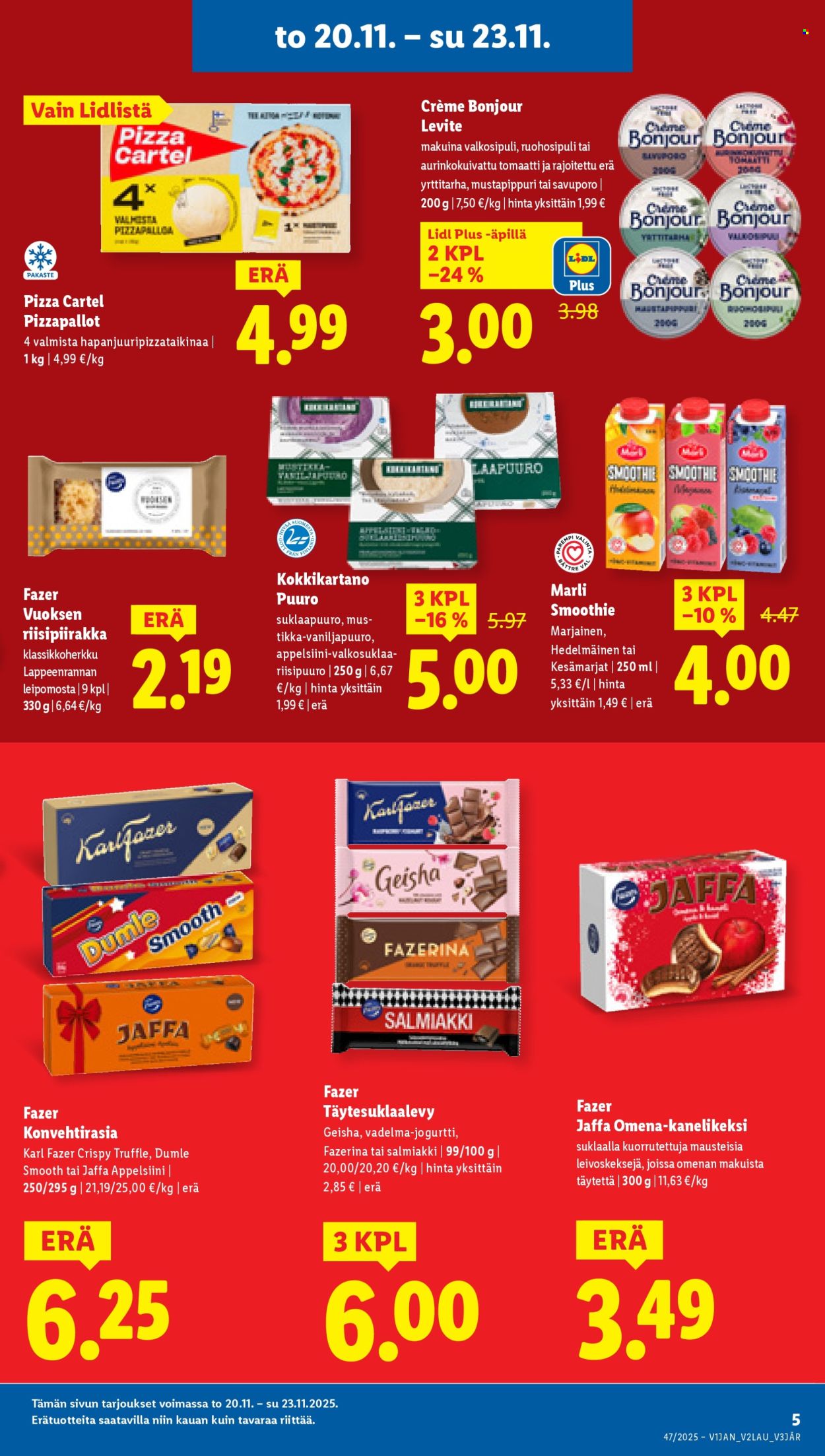 Lidl tarjoukset - 20.11.2025 - 26.11.2025. Sivu 5