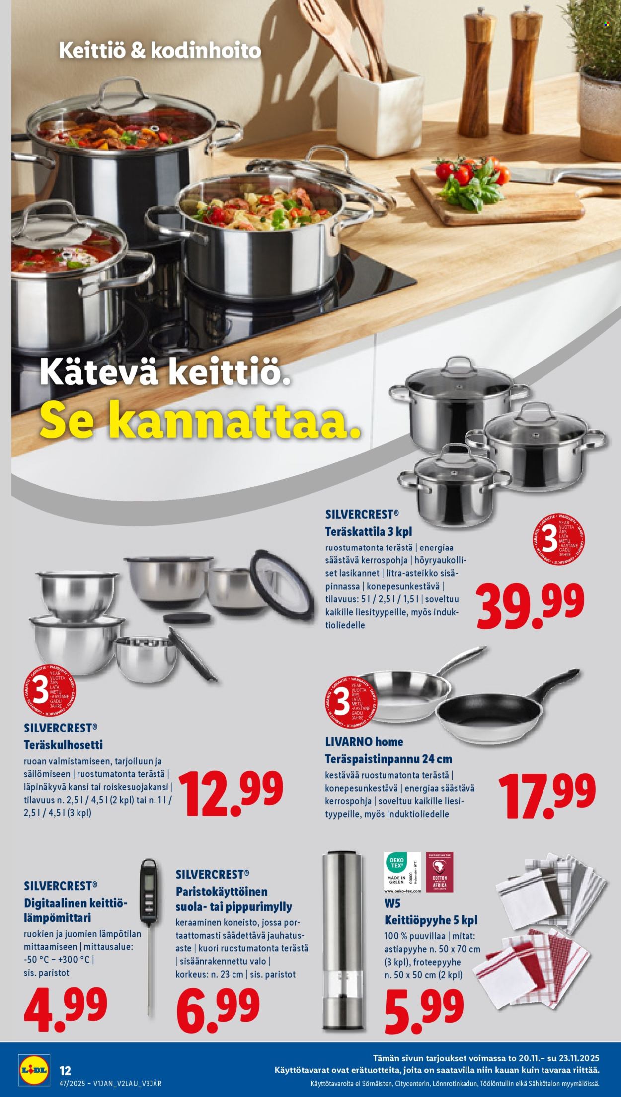 Lidl tarjoukset - 20.11.2025 - 26.11.2025. Sivu 12