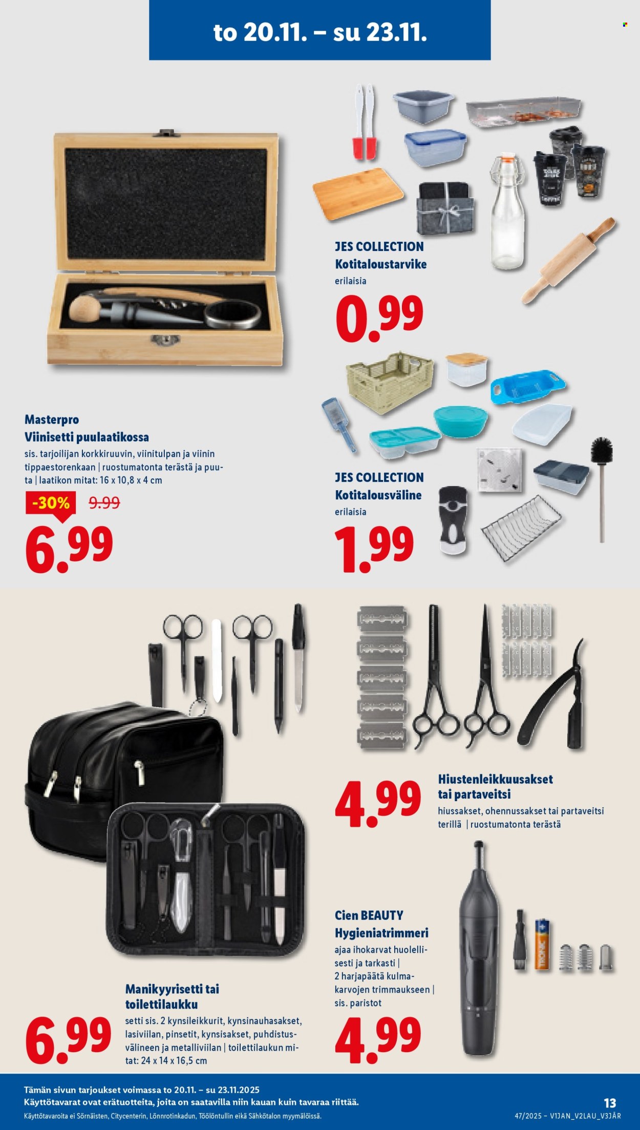 Lidl tarjoukset - 20.11.2025 - 26.11.2025. Sivu 13