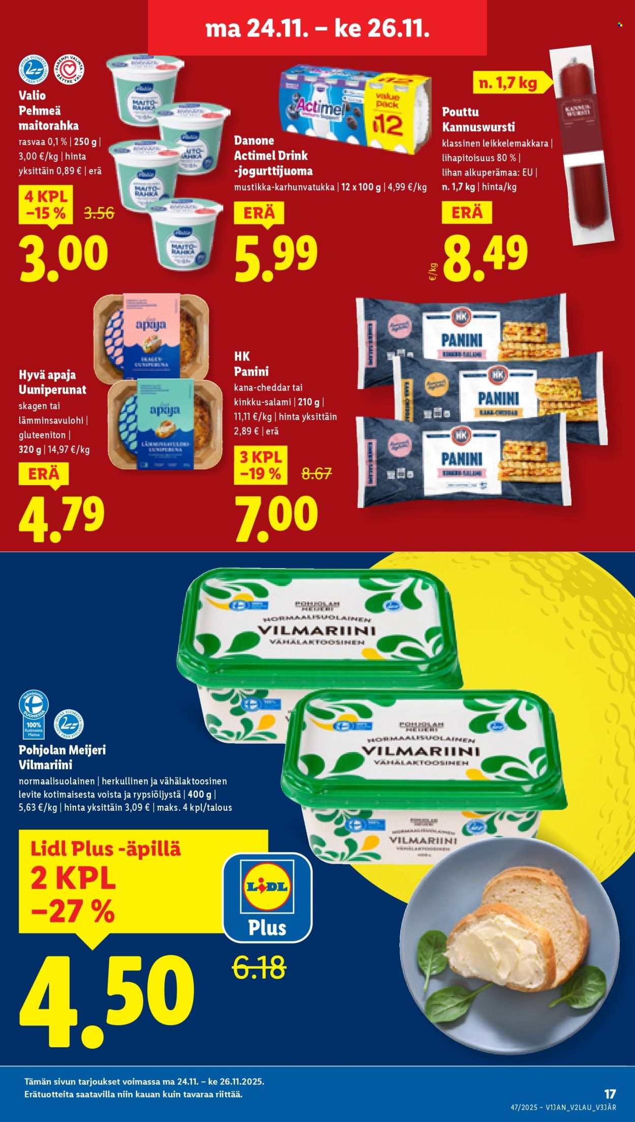 Lidl tarjoukset - 20.11.2025 - 26.11.2025. Sivu 19