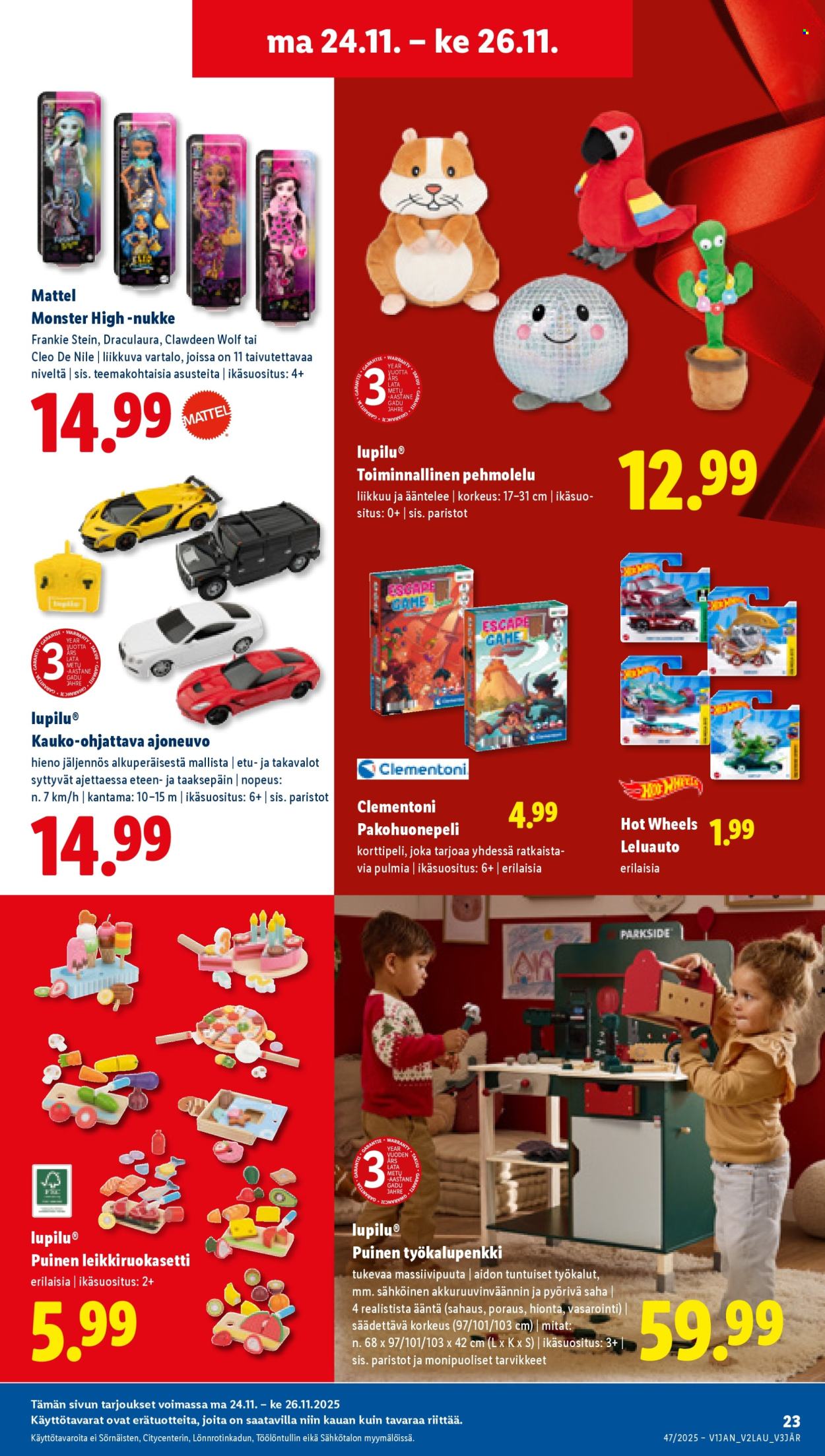 Lidl tarjoukset - 20.11.2025 - 26.11.2025. Sivu 25