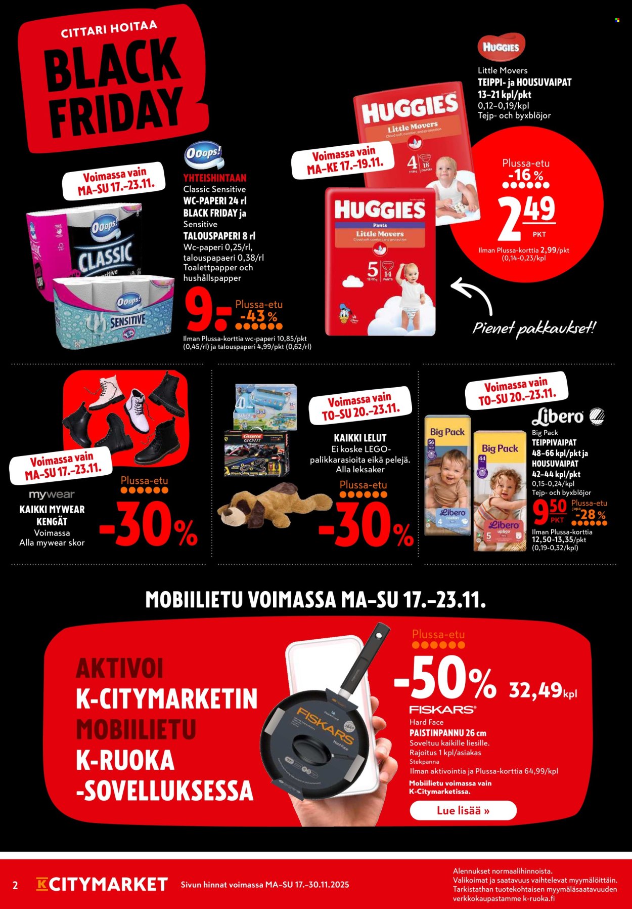 K-citymarket tarjoukset - 17.11.2025 - 30.11.2025. Sivu 2