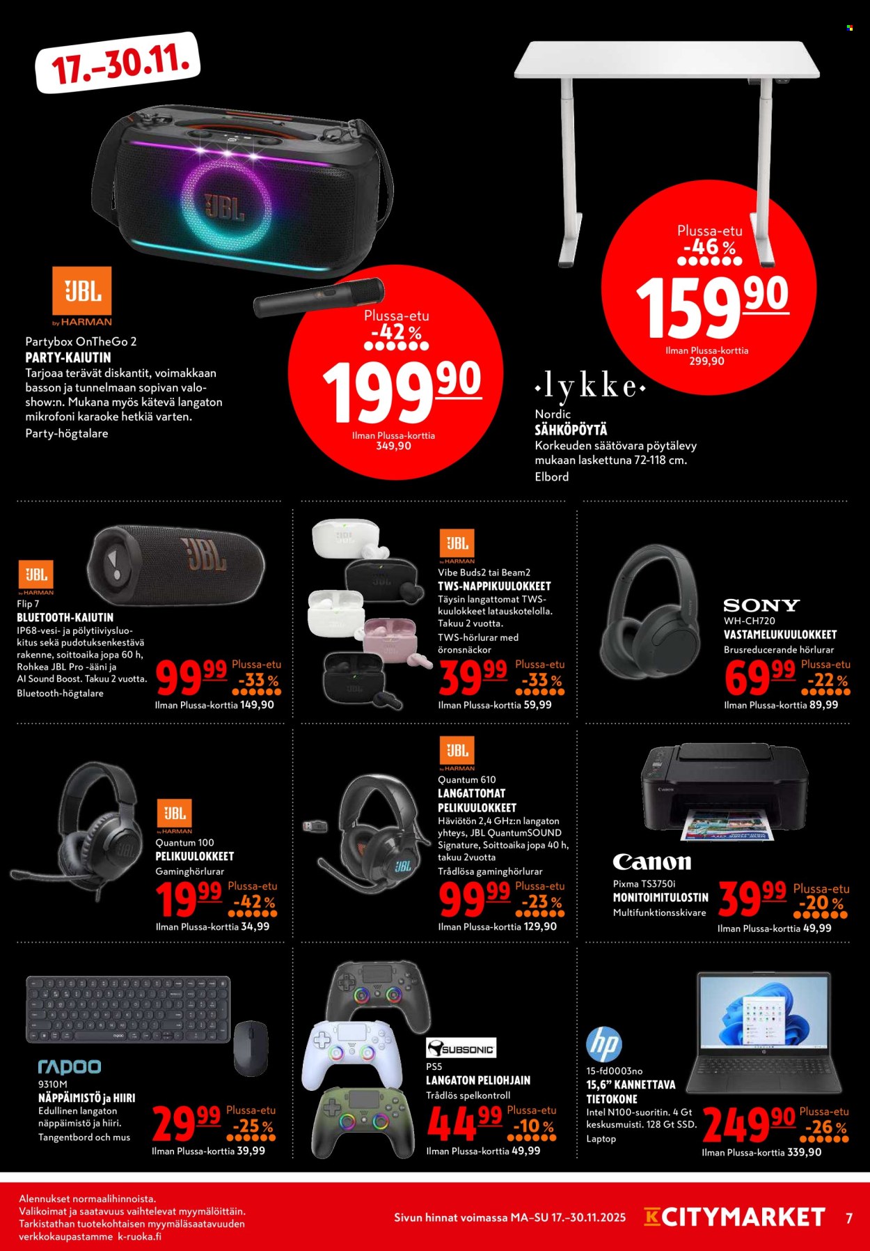 K-citymarket tarjoukset - 17.11.2025 - 30.11.2025. Sivu 7