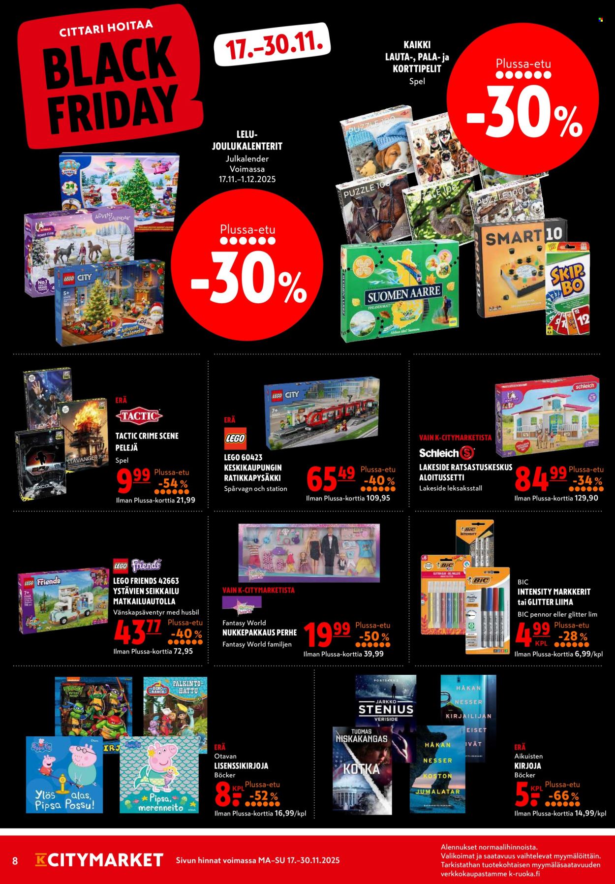 K-citymarket tarjoukset - 17.11.2025 - 30.11.2025. Sivu 8