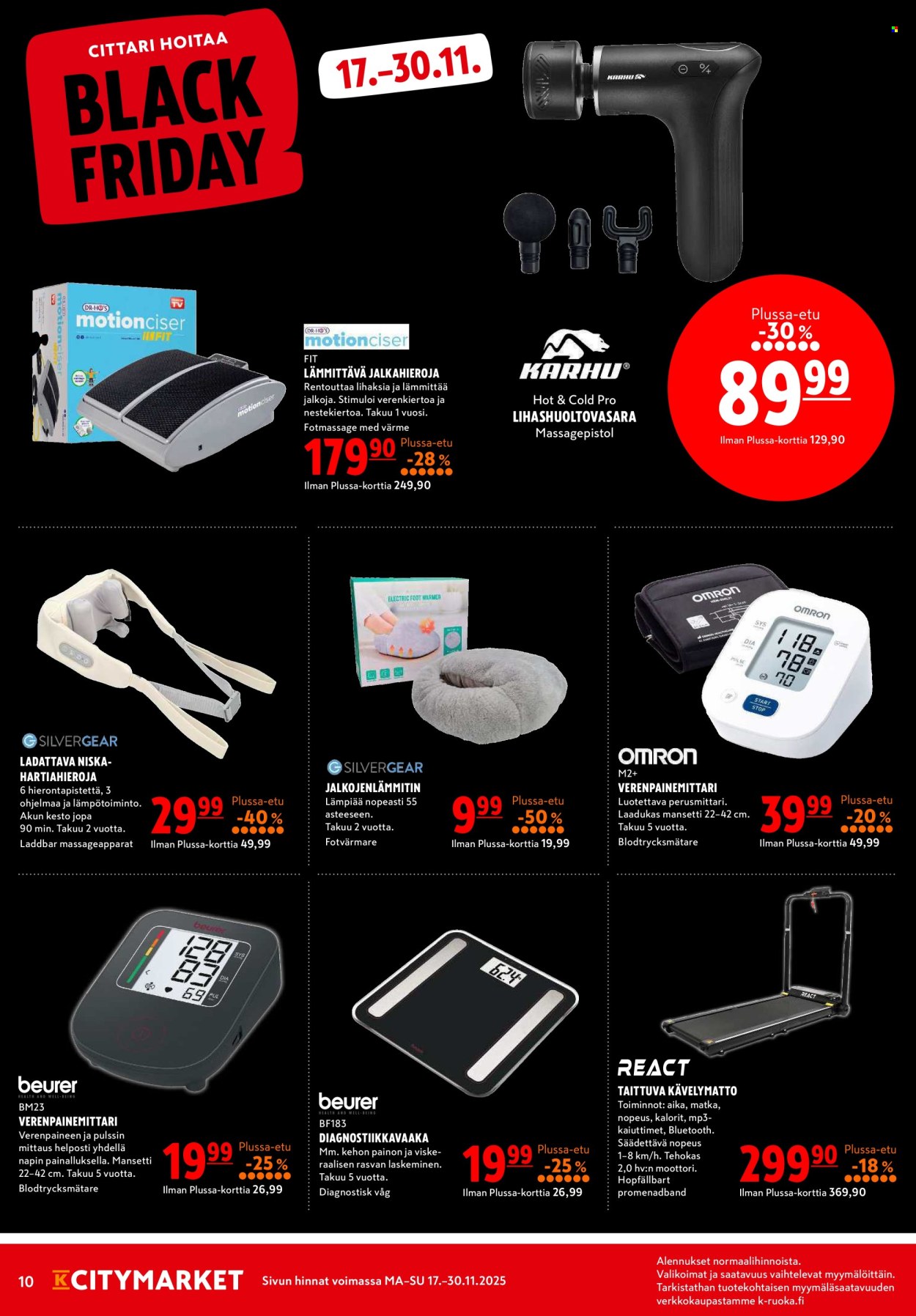 K-citymarket tarjoukset - 17.11.2025 - 30.11.2025. Sivu 10