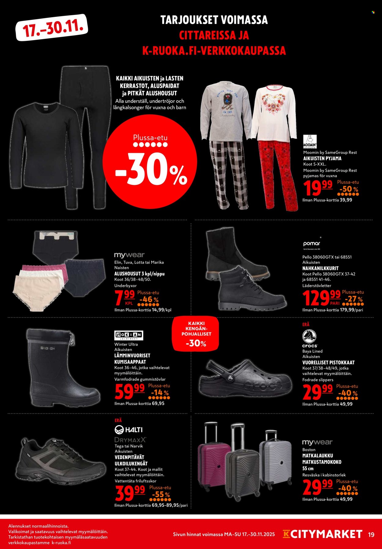 K-citymarket tarjoukset - 17.11.2025 - 30.11.2025. Sivu 19
