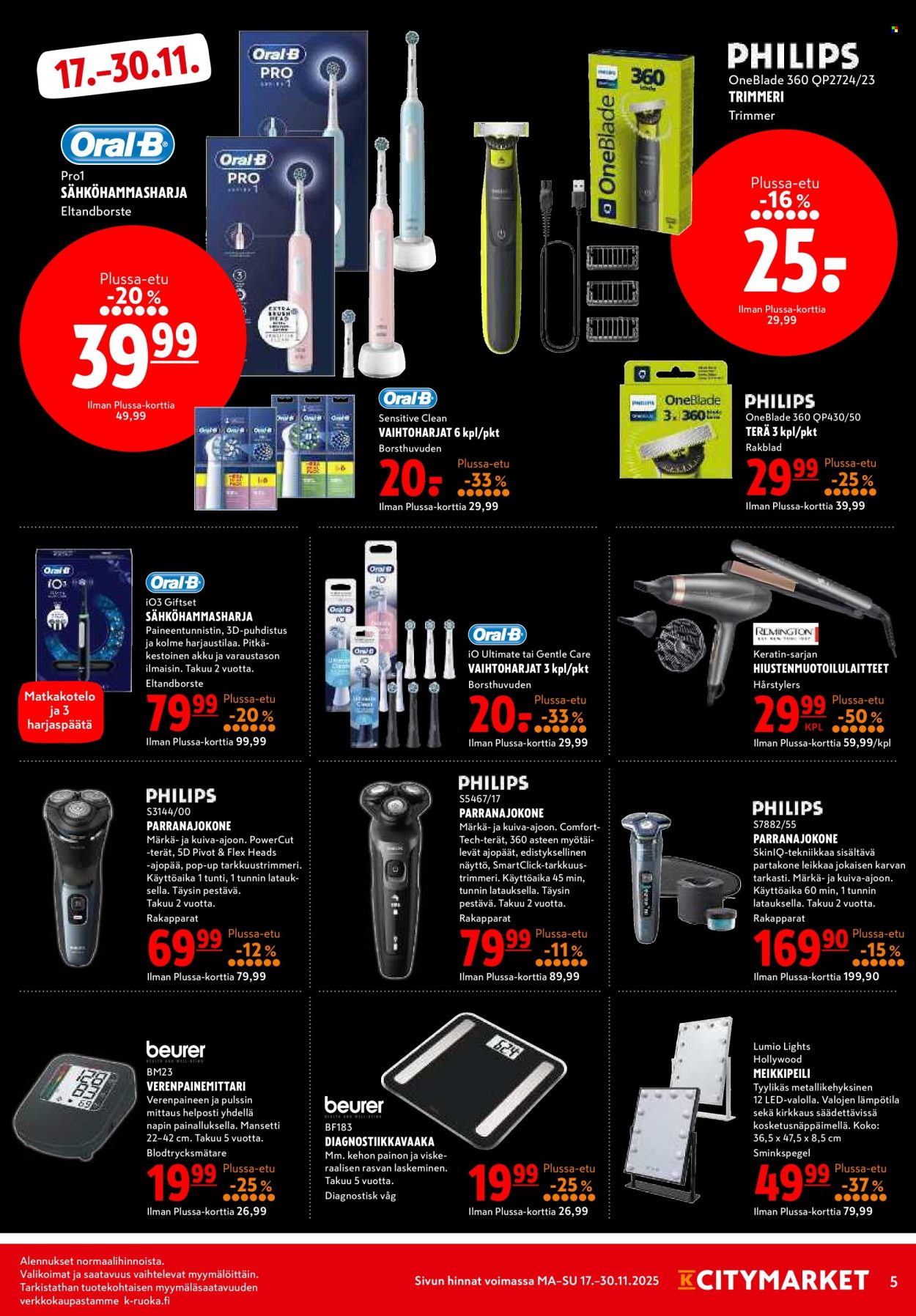 K-citymarket tarjoukset - 17.11.2025 - 30.11.2025. Sivu 5
