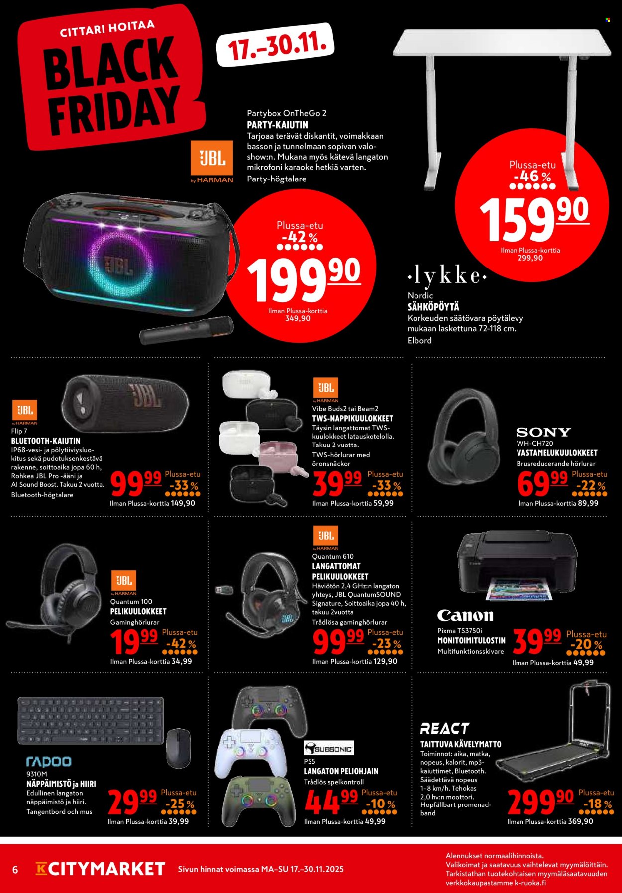 K-citymarket tarjoukset - 17.11.2025 - 30.11.2025. Sivu 6