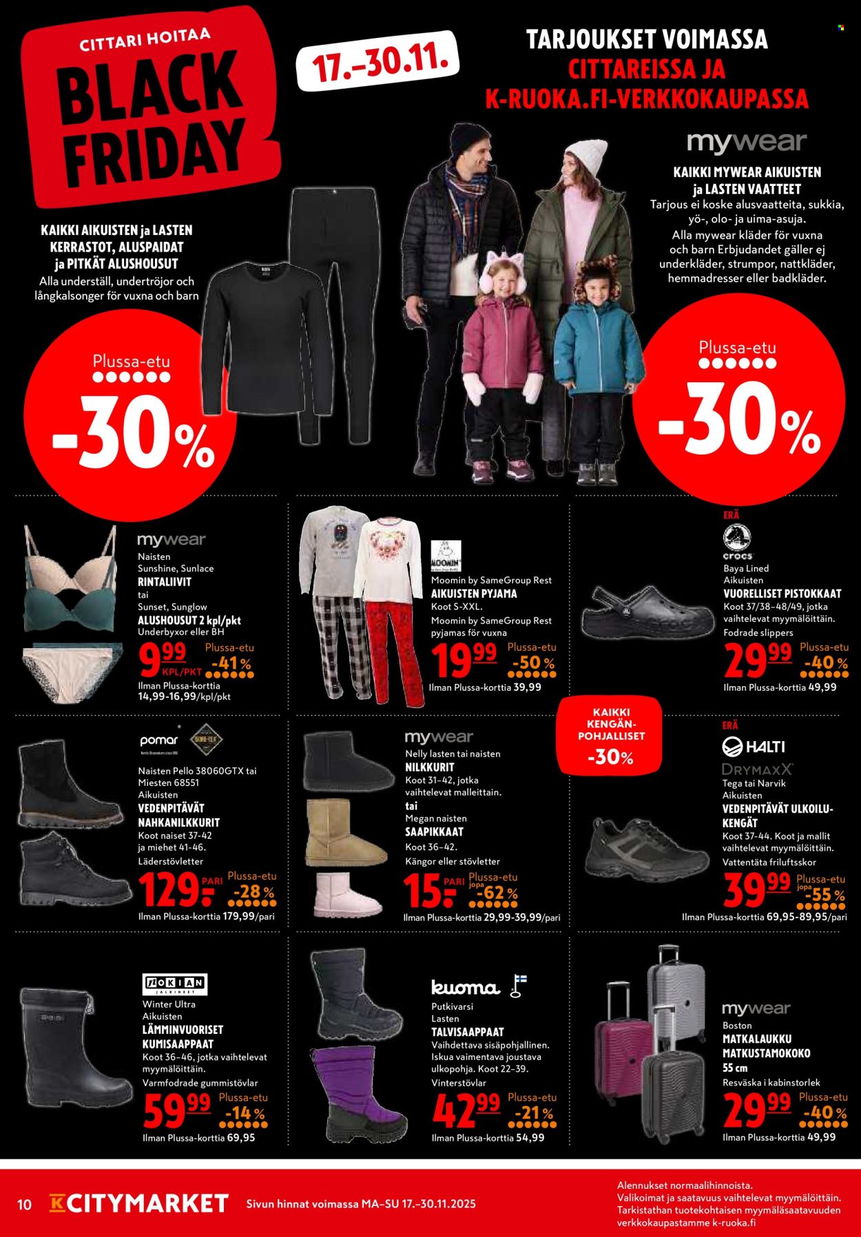 K-citymarket tarjoukset - 17.11.2025 - 30.11.2025. Sivu 10