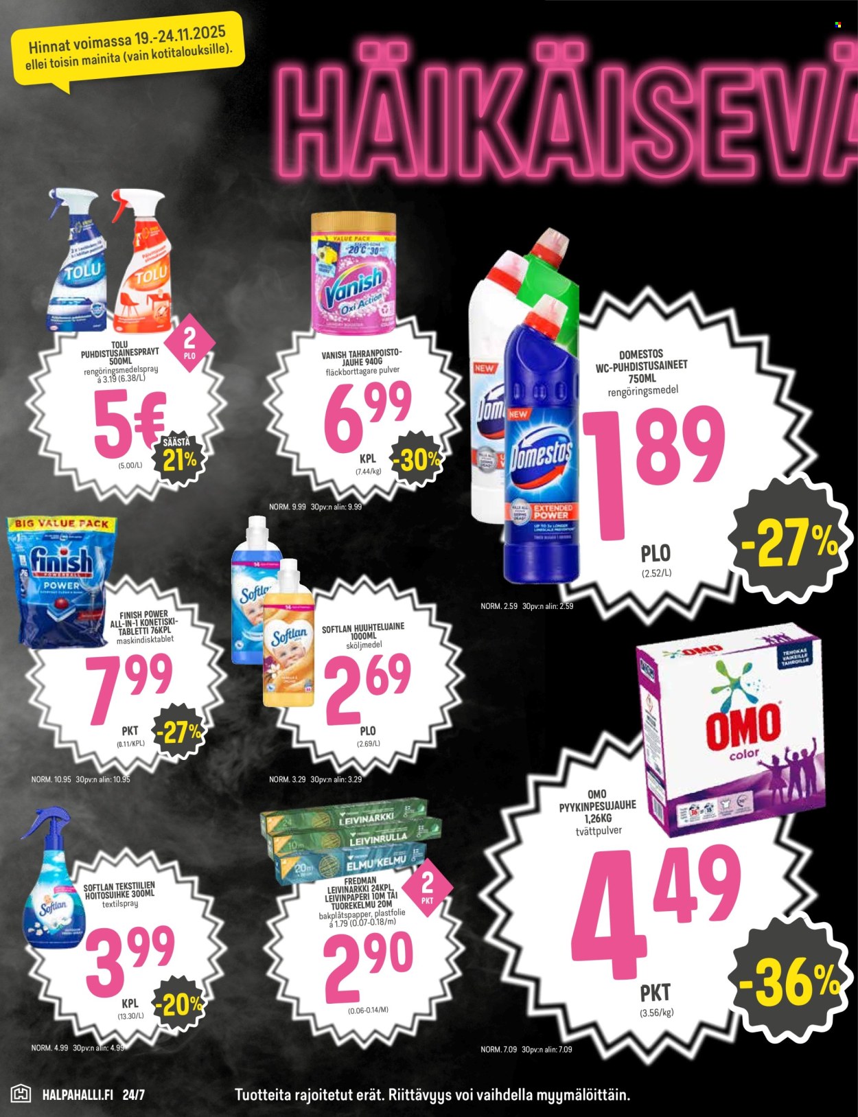 HalpaHalli tarjoukset - 19.11.2025 - 24.11.2025. Sivu 6