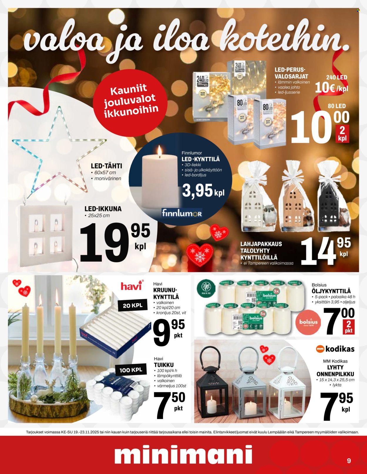 Minimani tarjoukset - 19.11.2025 - 23.11.2025. Sivu 9