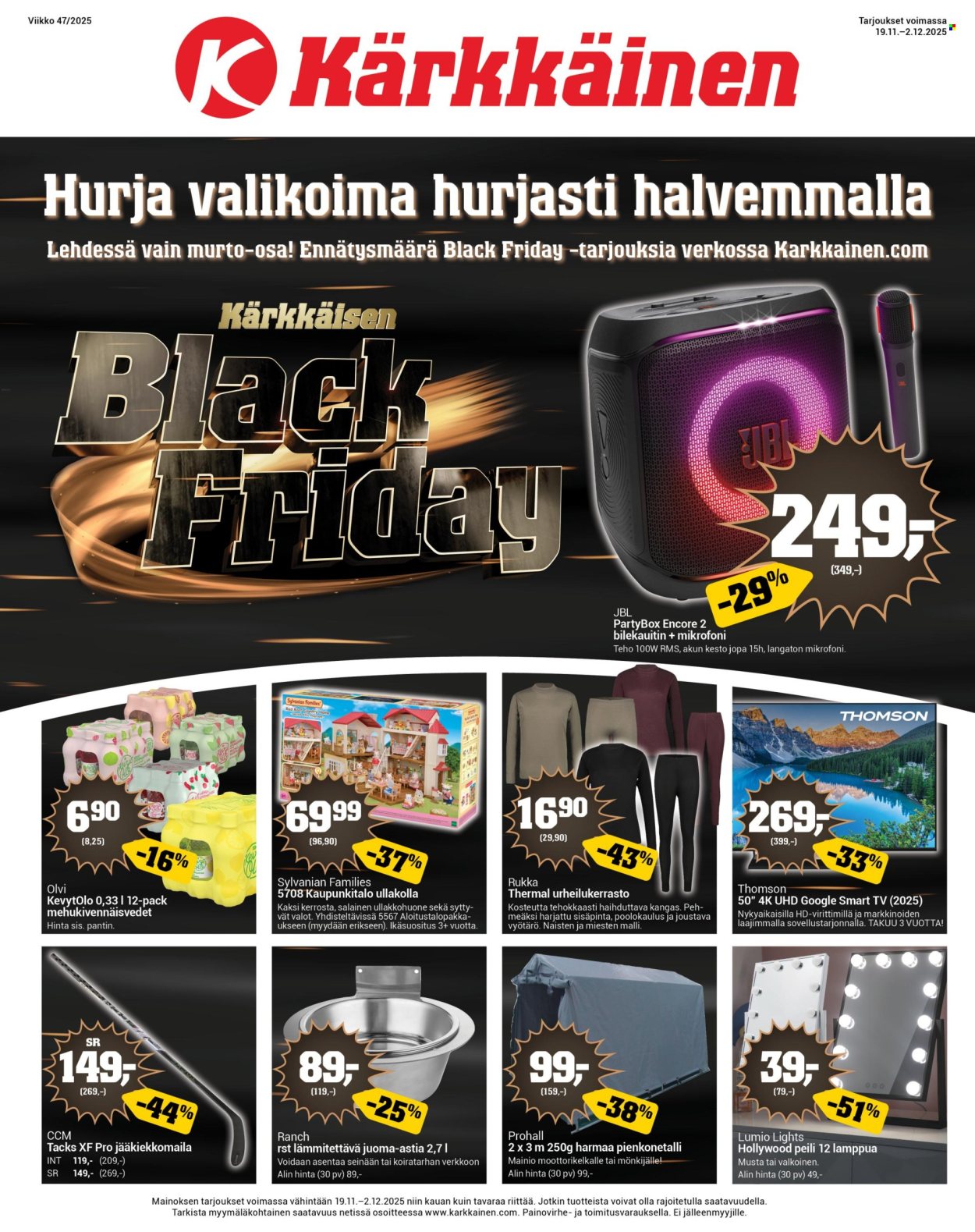 Kärkkäinen tarjoukset - 19.11.2025 - 02.12.2025. Sivu 1