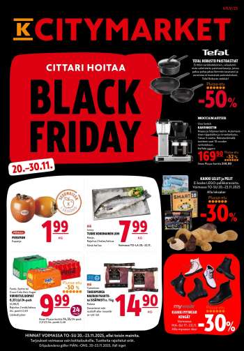 K-citymarket tarjoukset  - 20.11.2025 - 30.11.2025.