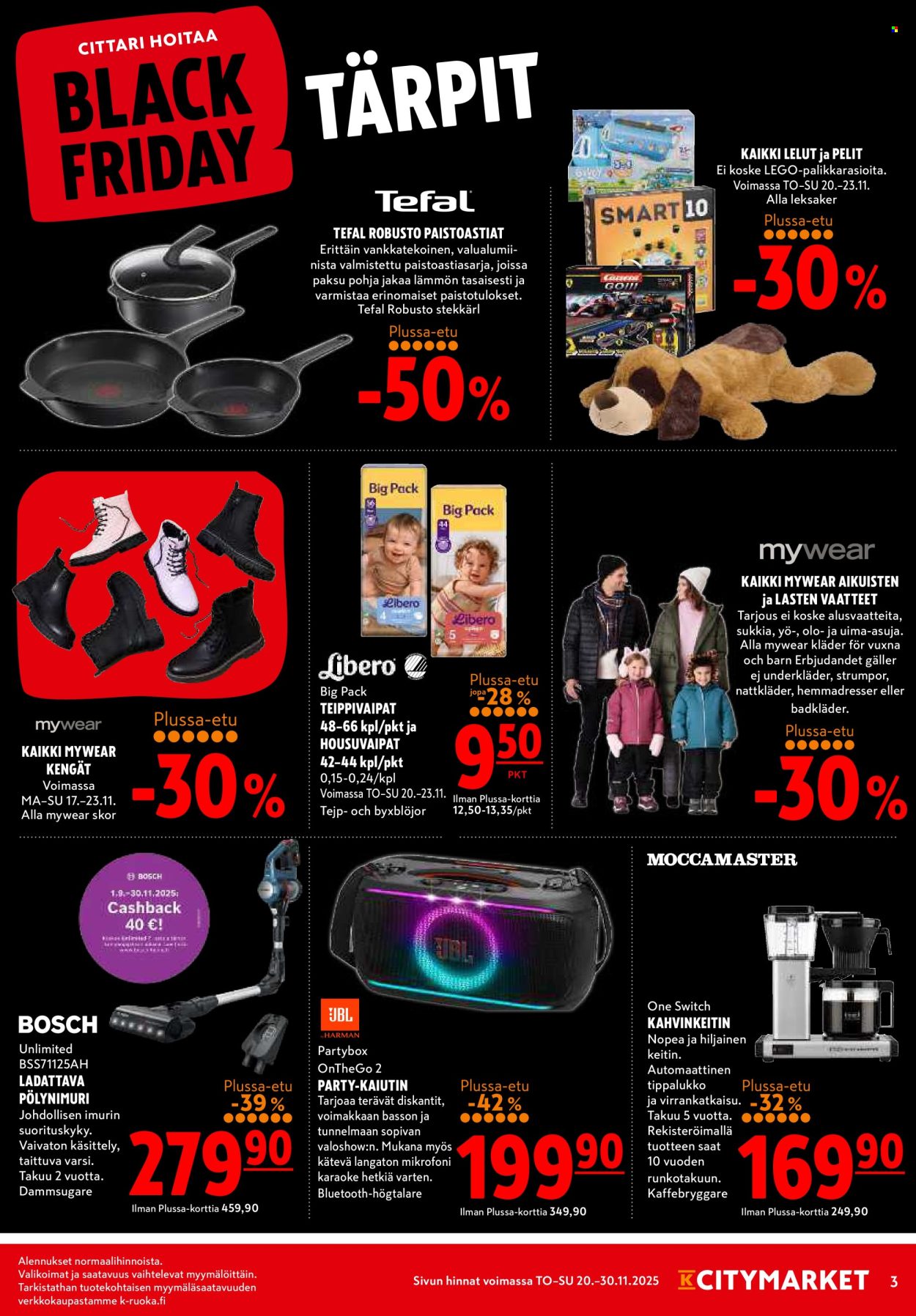 K-citymarket tarjoukset - 20.11.2025 - 30.11.2025. Sivu 3