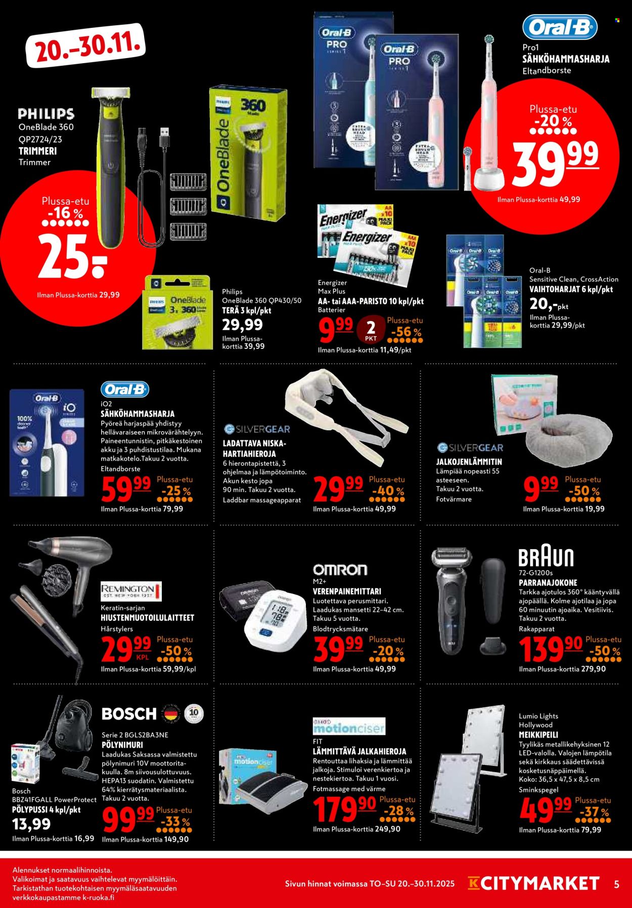 K-citymarket tarjoukset - 20.11.2025 - 30.11.2025. Sivu 5
