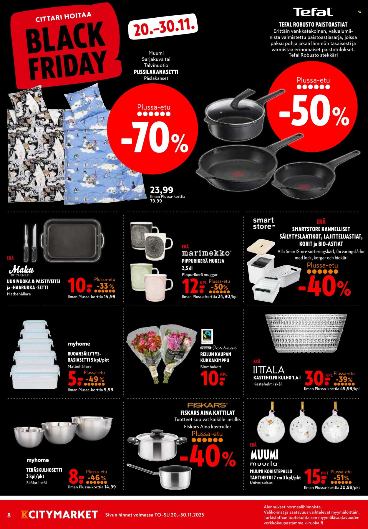 K-citymarket tarjoukset - 20.11.2025 - 30.11.2025. Sivu 8