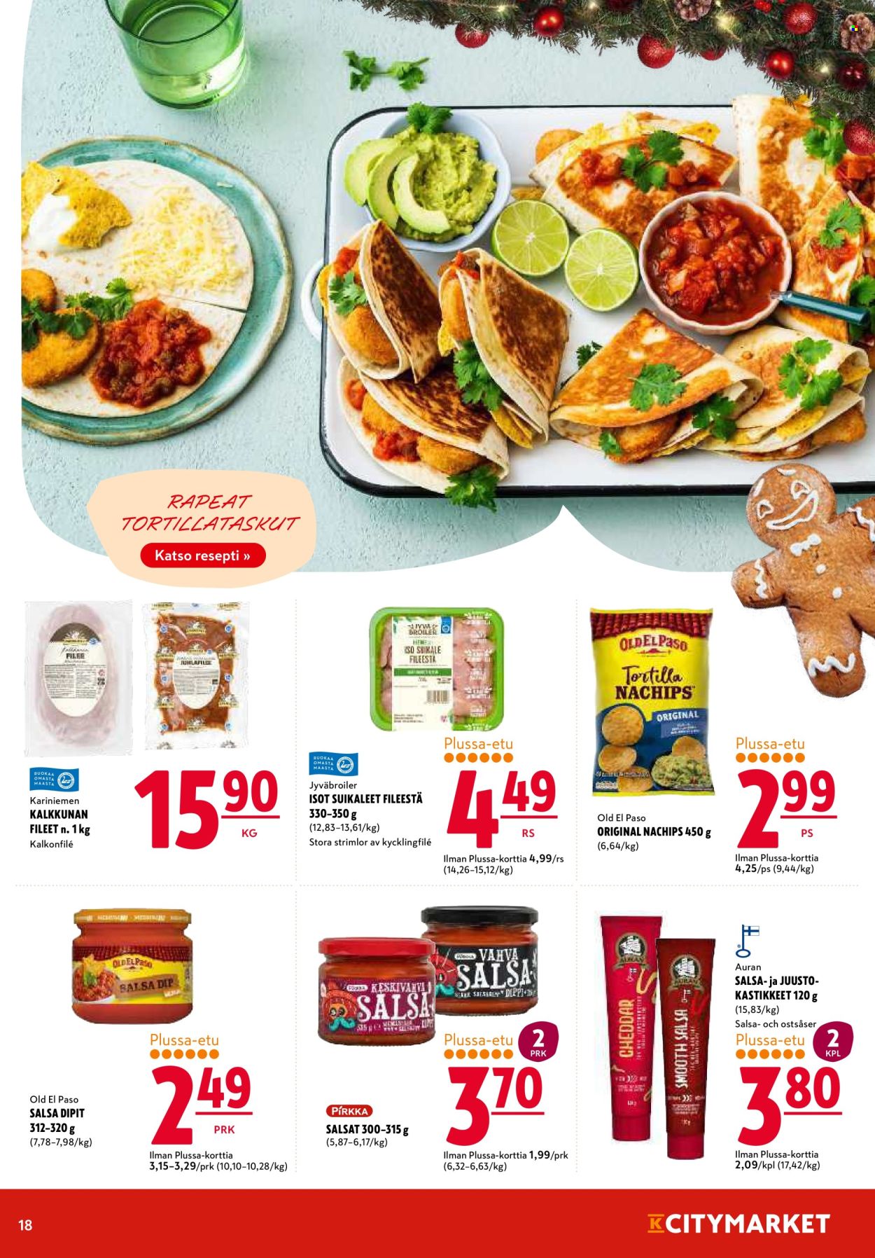 K-citymarket tarjoukset - 20.11.2025 - 30.11.2025. Sivu 18