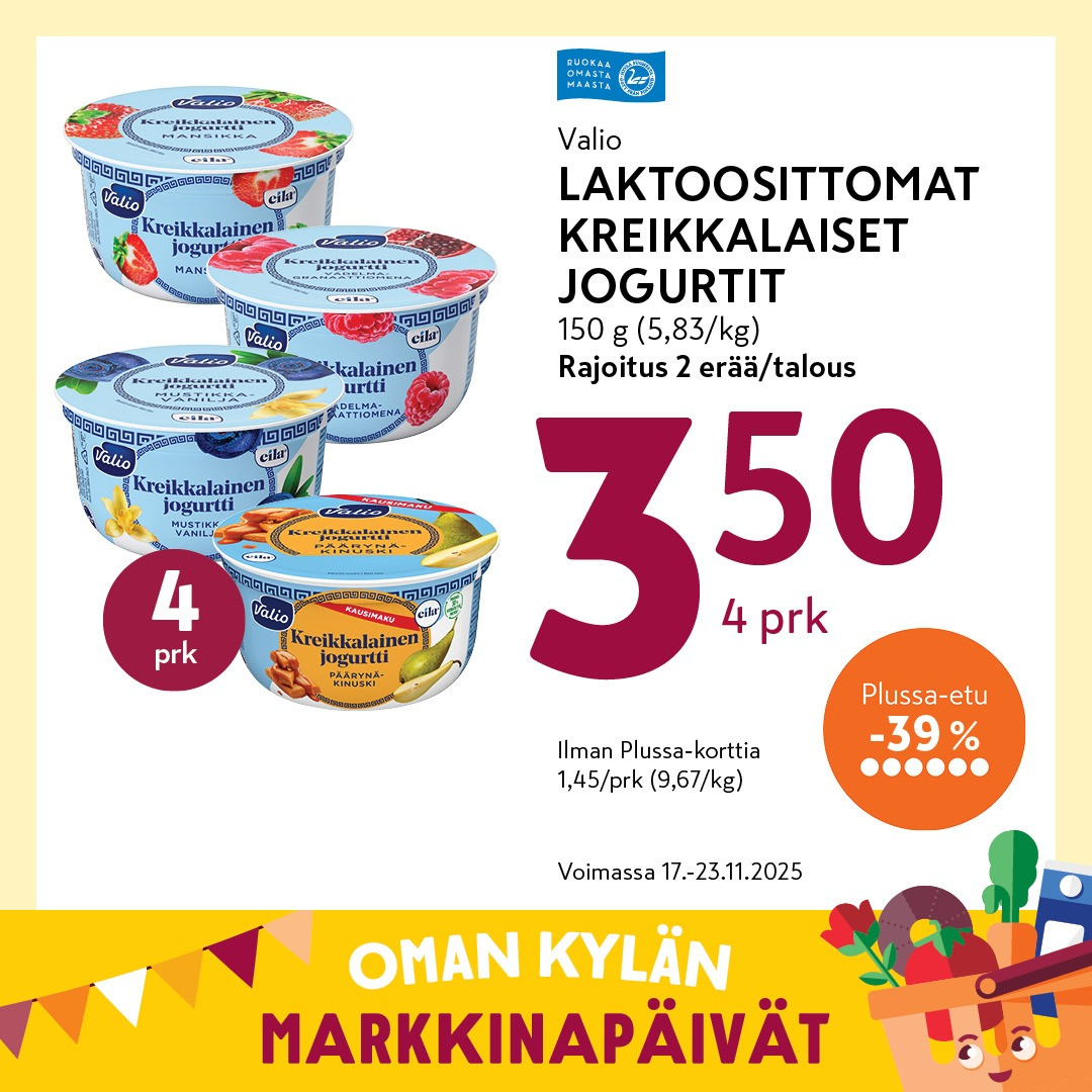 K-market tarjoukset - 17.11.2025 - 23.11.2025. Sivu 3