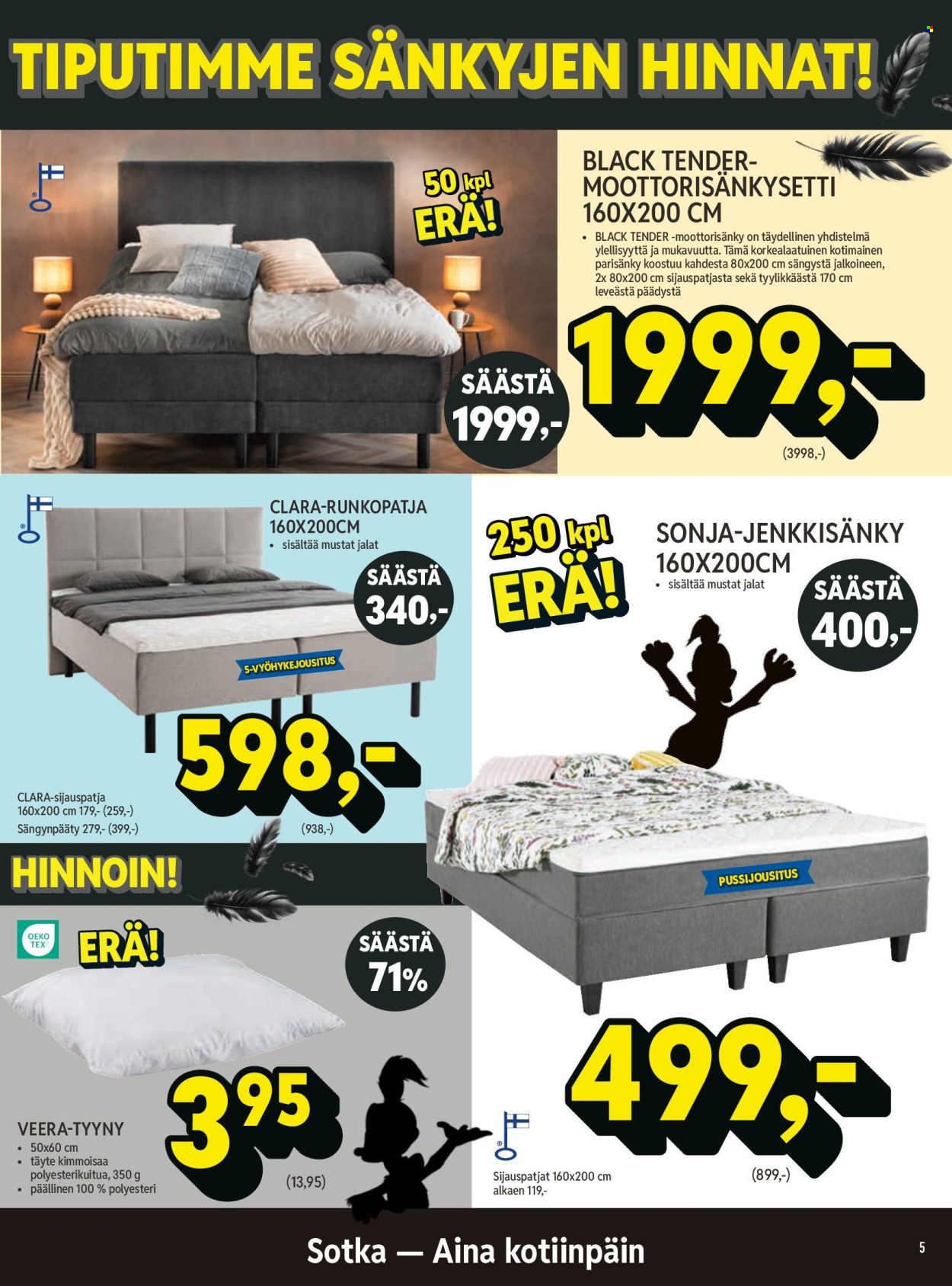 Sotka tarjoukset. Sivu 5