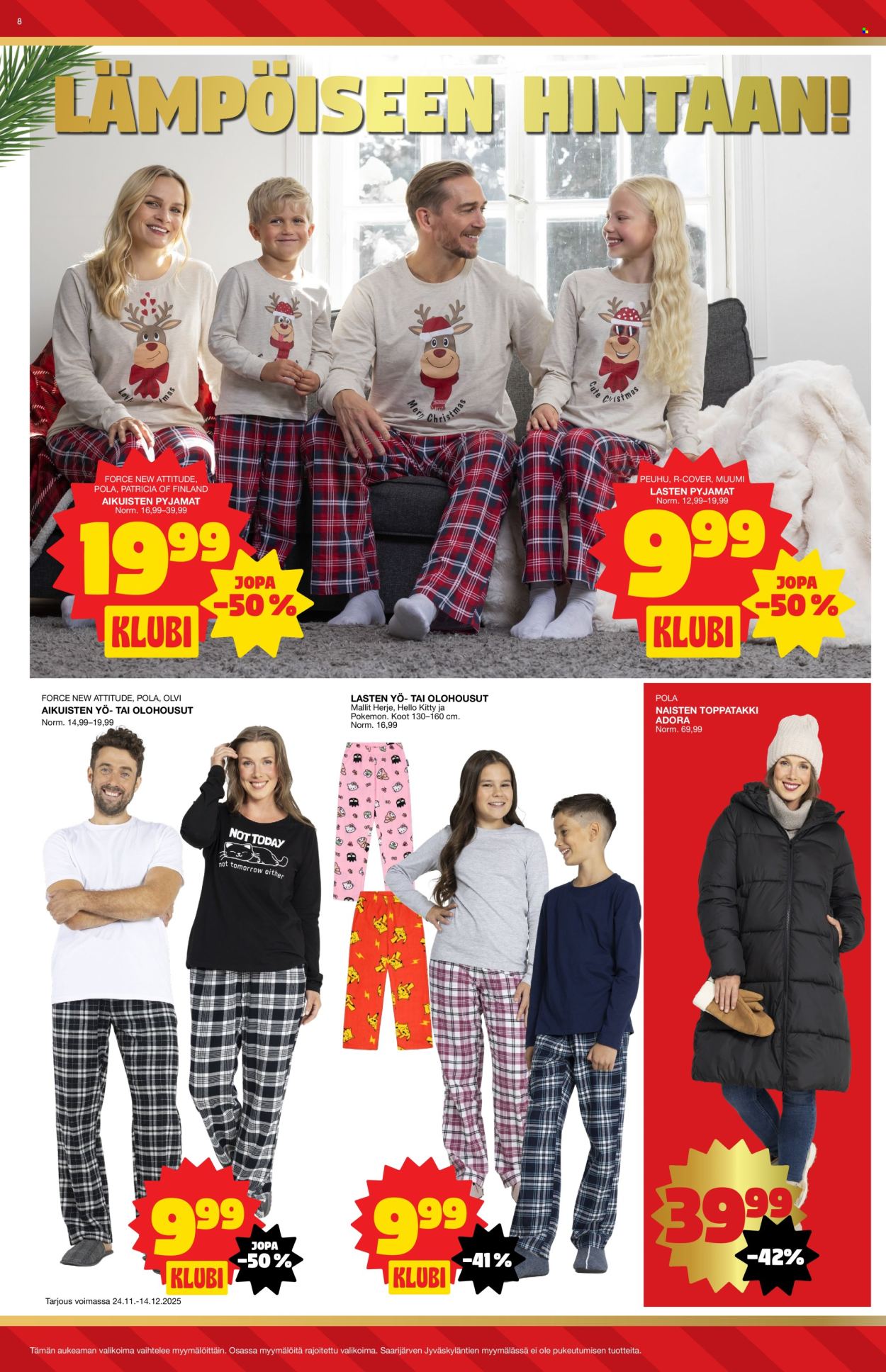 Tokmanni tarjoukset - 24.11.2025 - 30.11.2025. Sivu 8