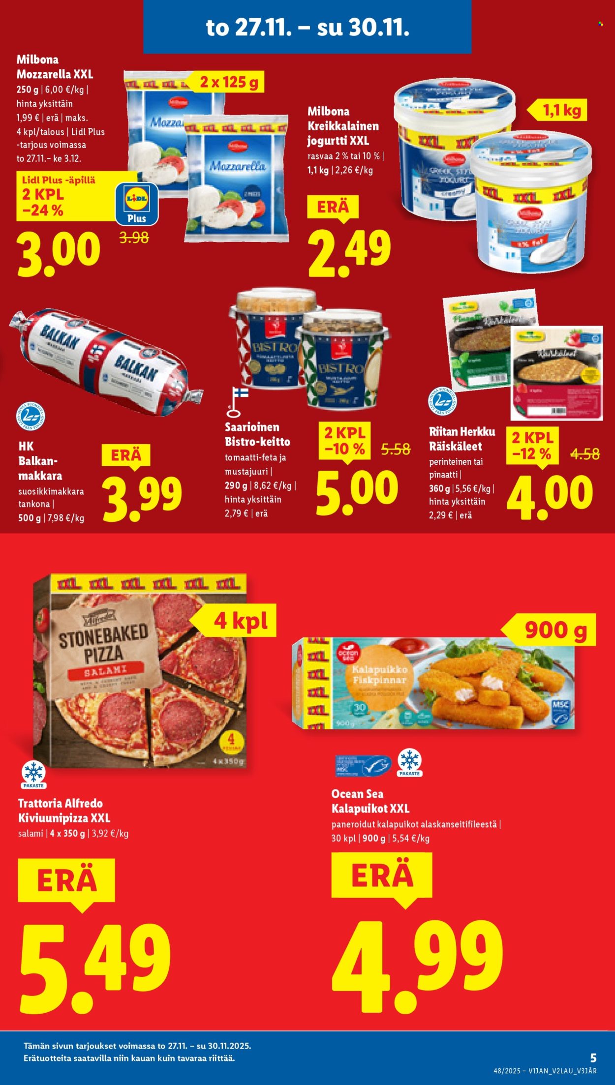 Lidl tarjoukset - 27.11.2025 - 03.12.2025. Sivu 5