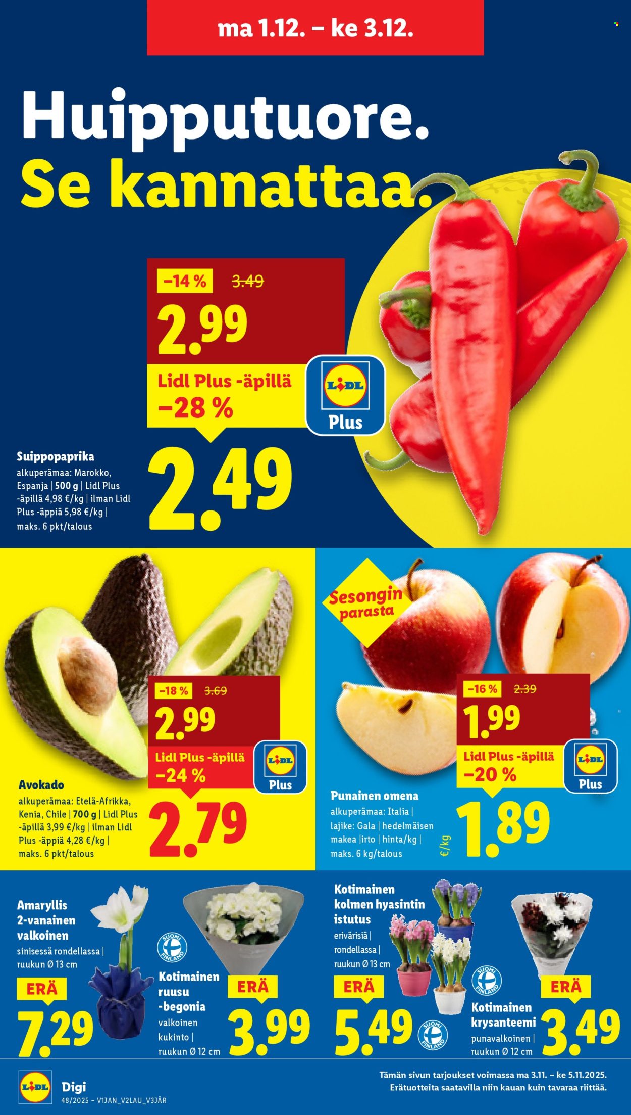 Lidl tarjoukset - 27.11.2025 - 03.12.2025. Sivu 18